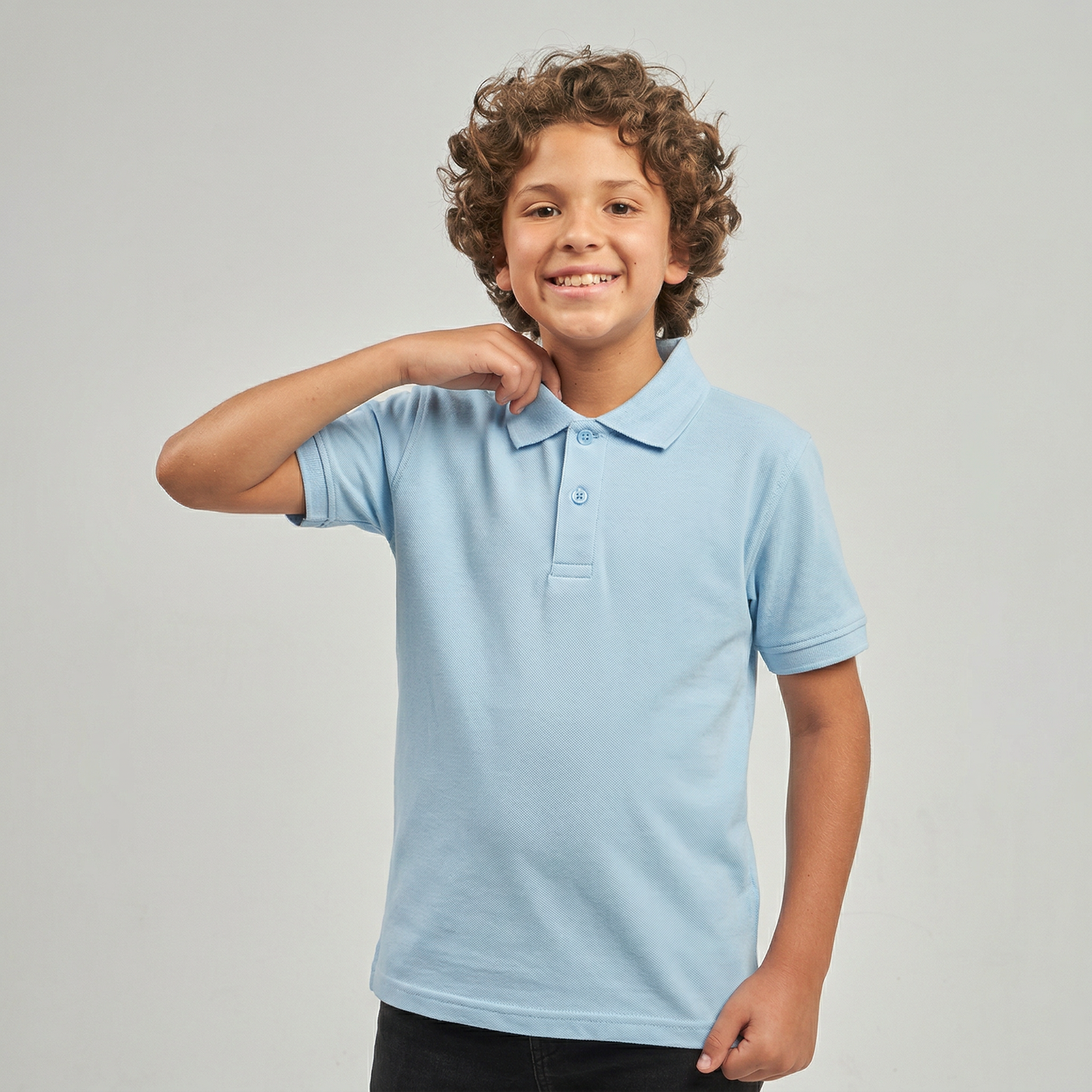 Boys Plain Polo