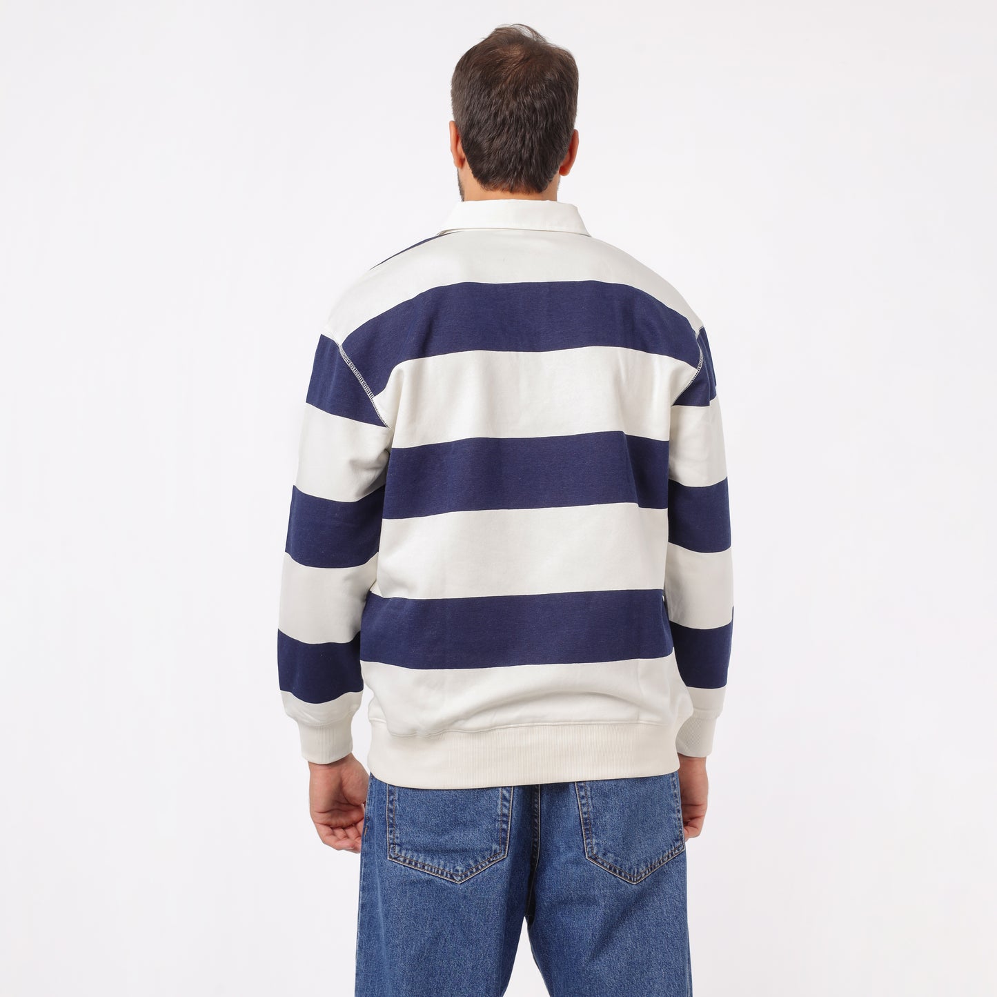Men’s Thick Polo Neck Sweatshirt