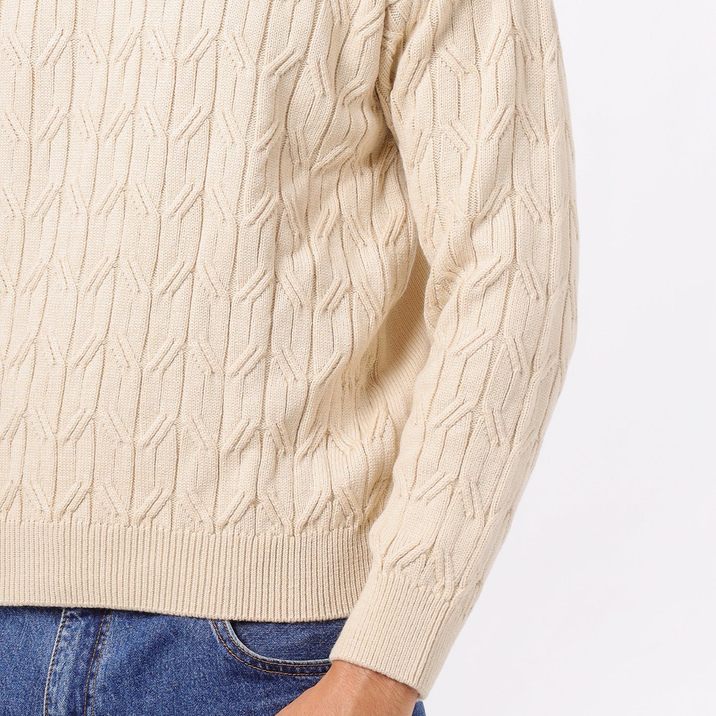 Men's Crew Neck Knit Sweater