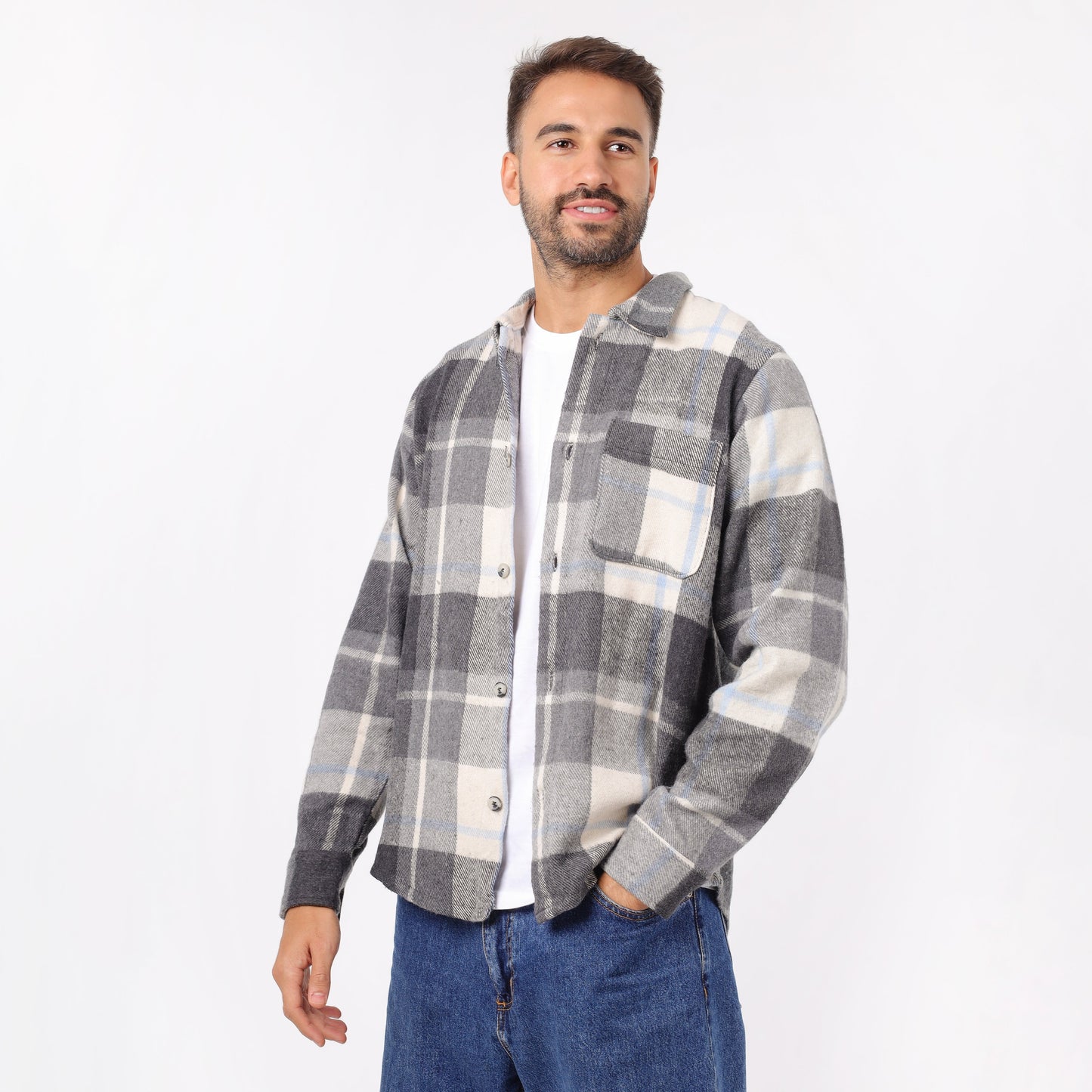 Men's Plaid Flannel Shirt