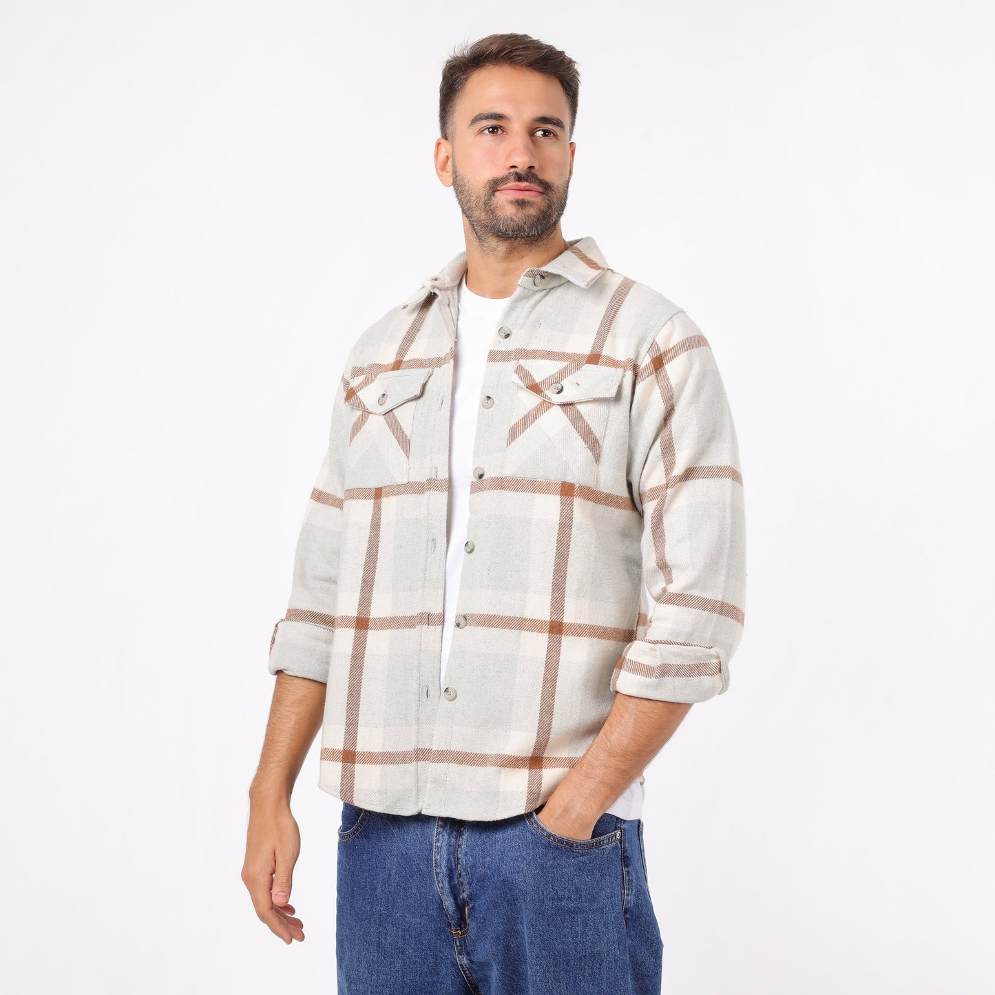 Men's Plaid Flannel Shirt