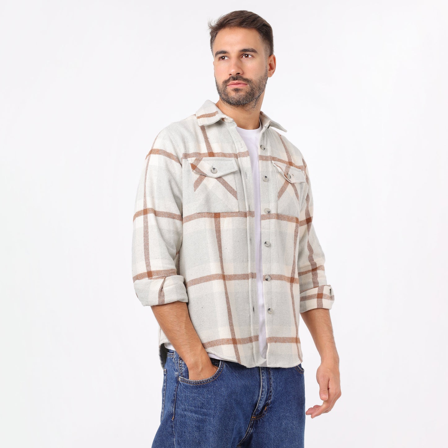 Men's Plaid Flannel Shirt