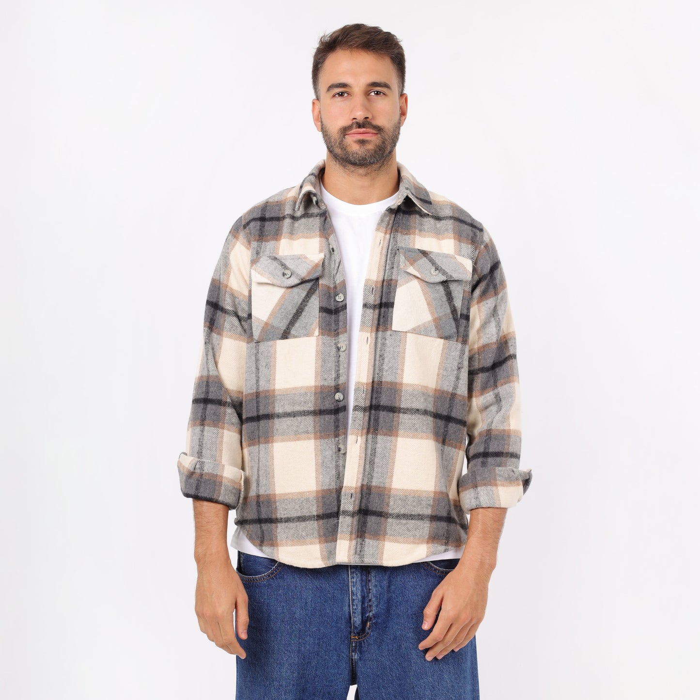 Men's Plaid Flannel Shirt