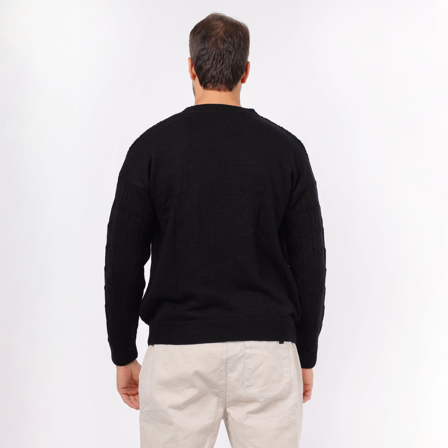 Men's Crew Neck Knit Sweater