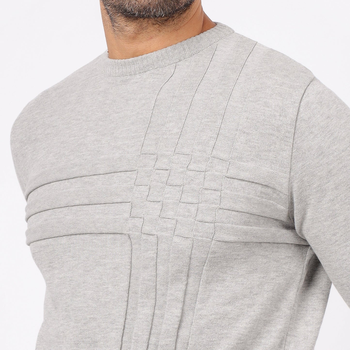 Men's Crew Neck Knit Sweater