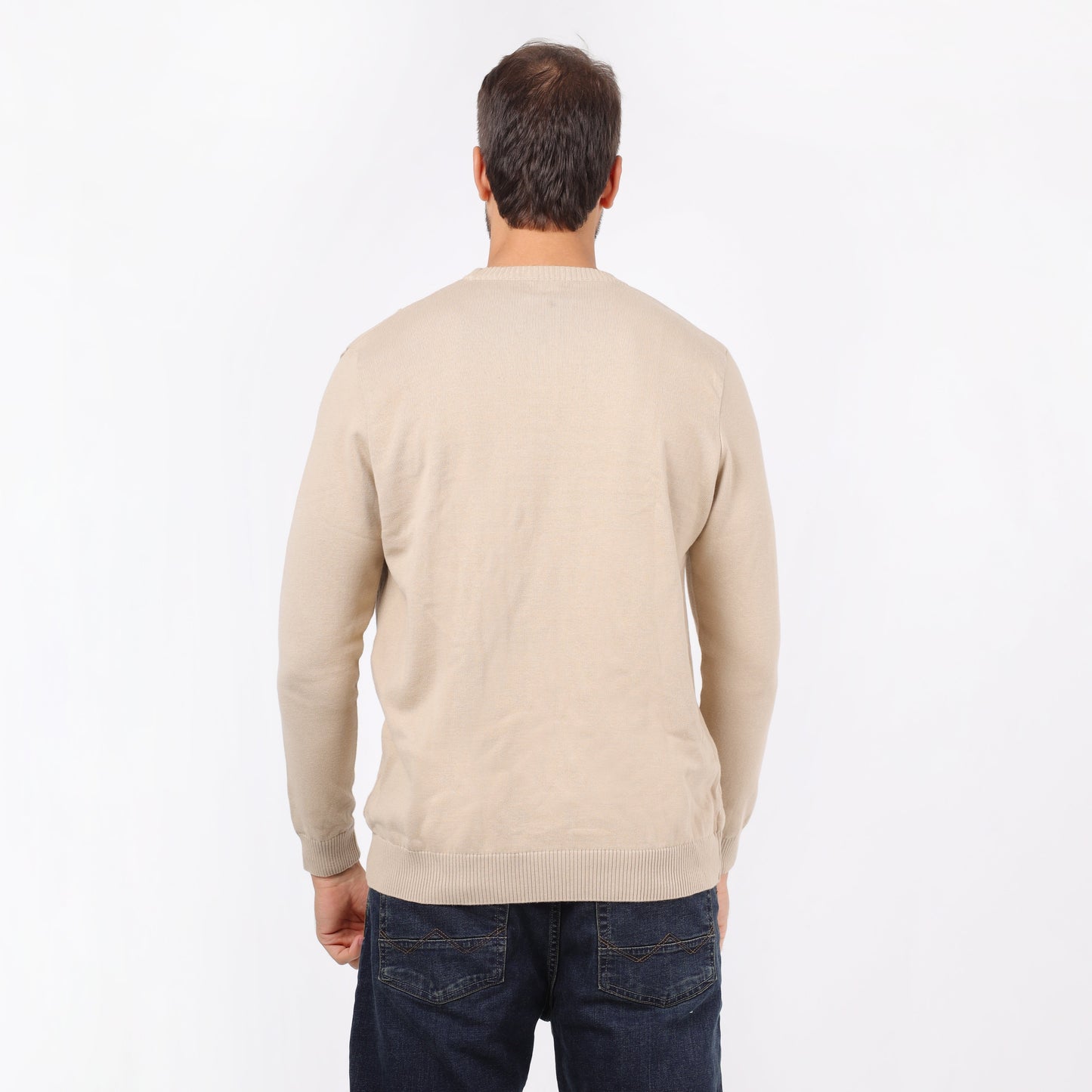Men's Crew Neck Knit Sweater