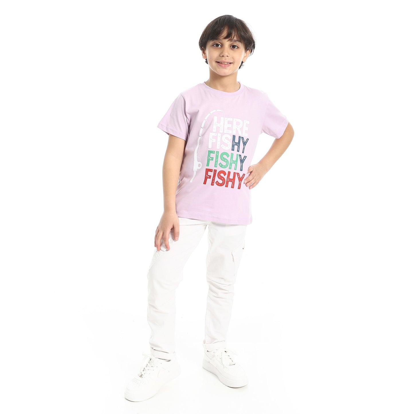 Boys Cotton Printed T-Shirt