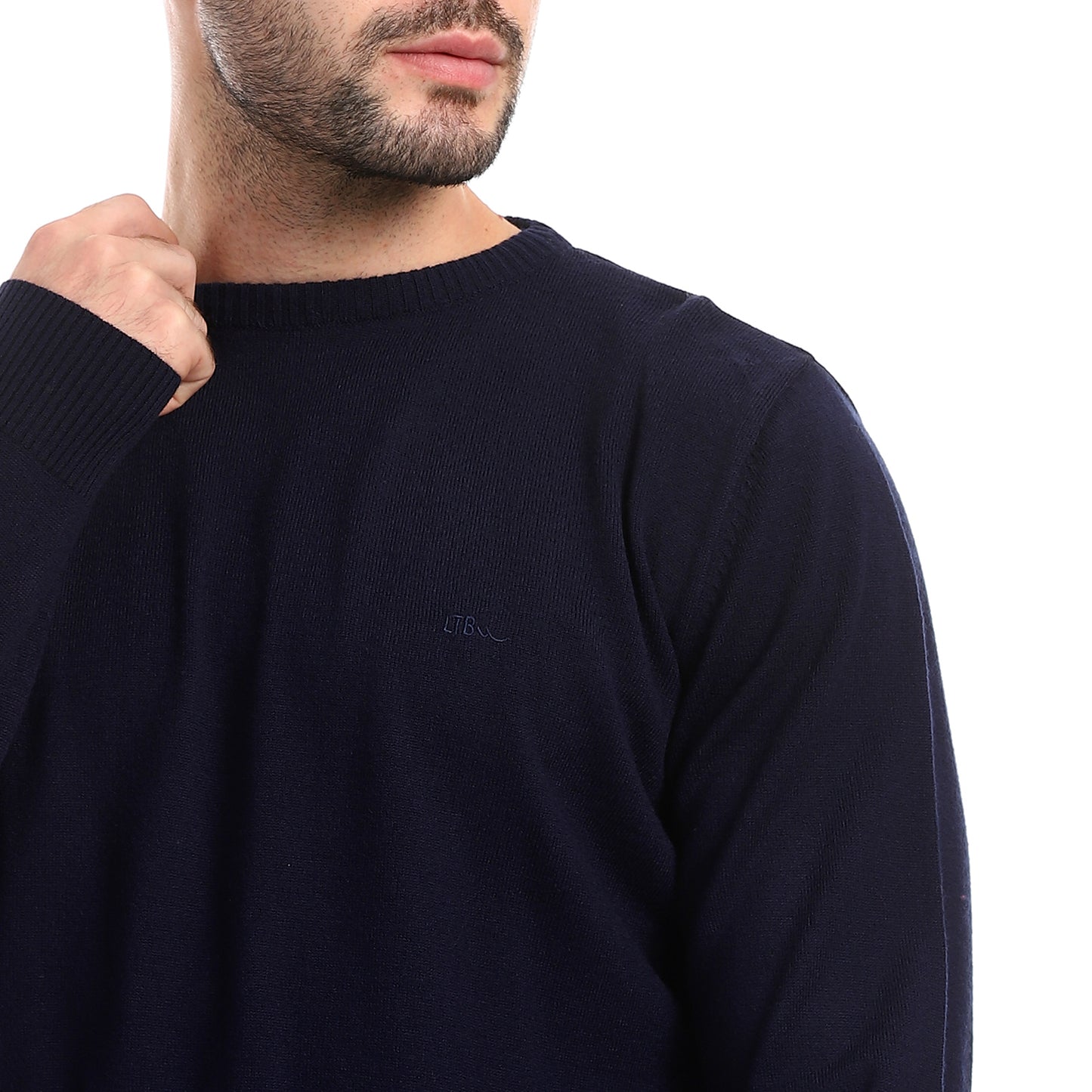 Men's Crewneck Knit Sweater