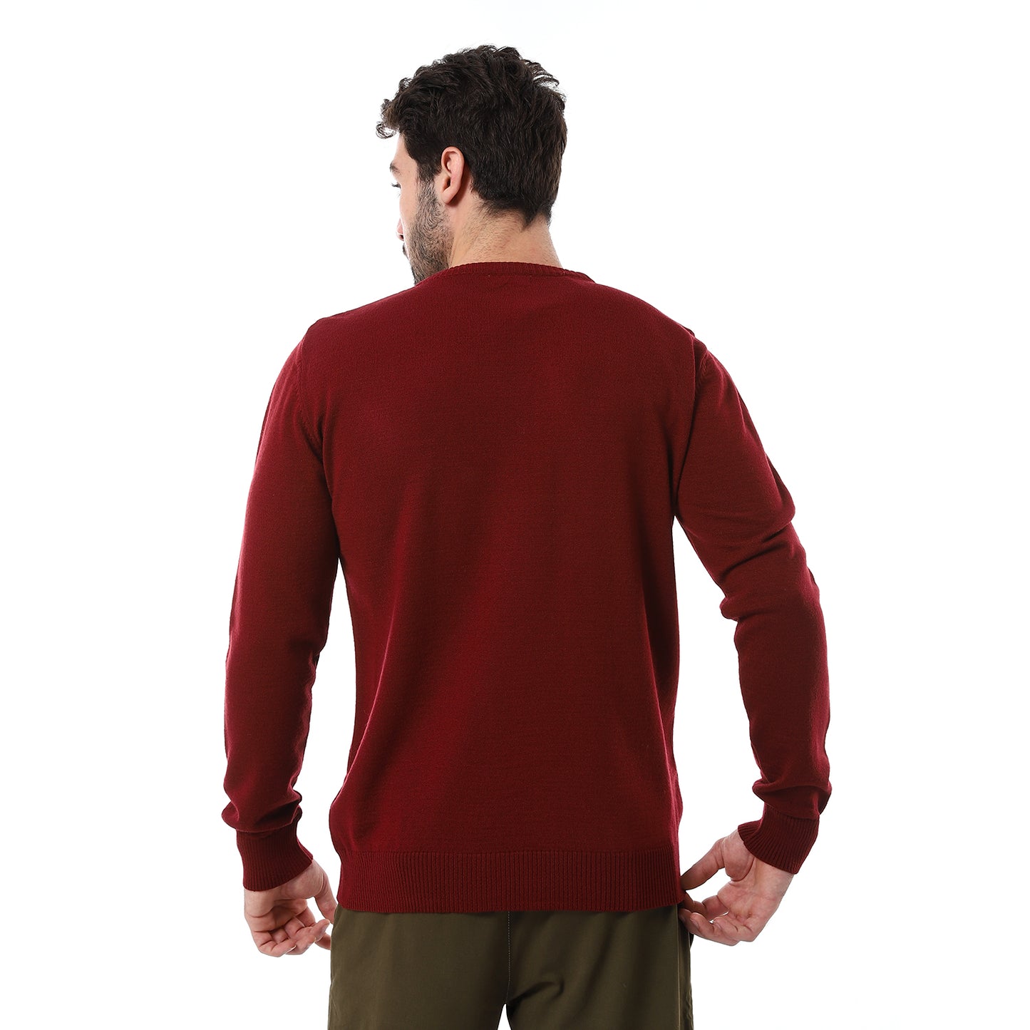 Men's Crewneck Knit Sweater