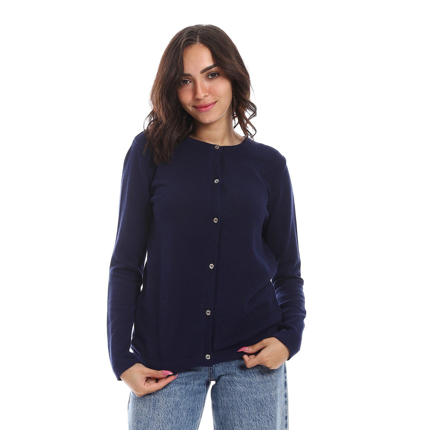 PULLOVER JACKET WITH BUTTONS