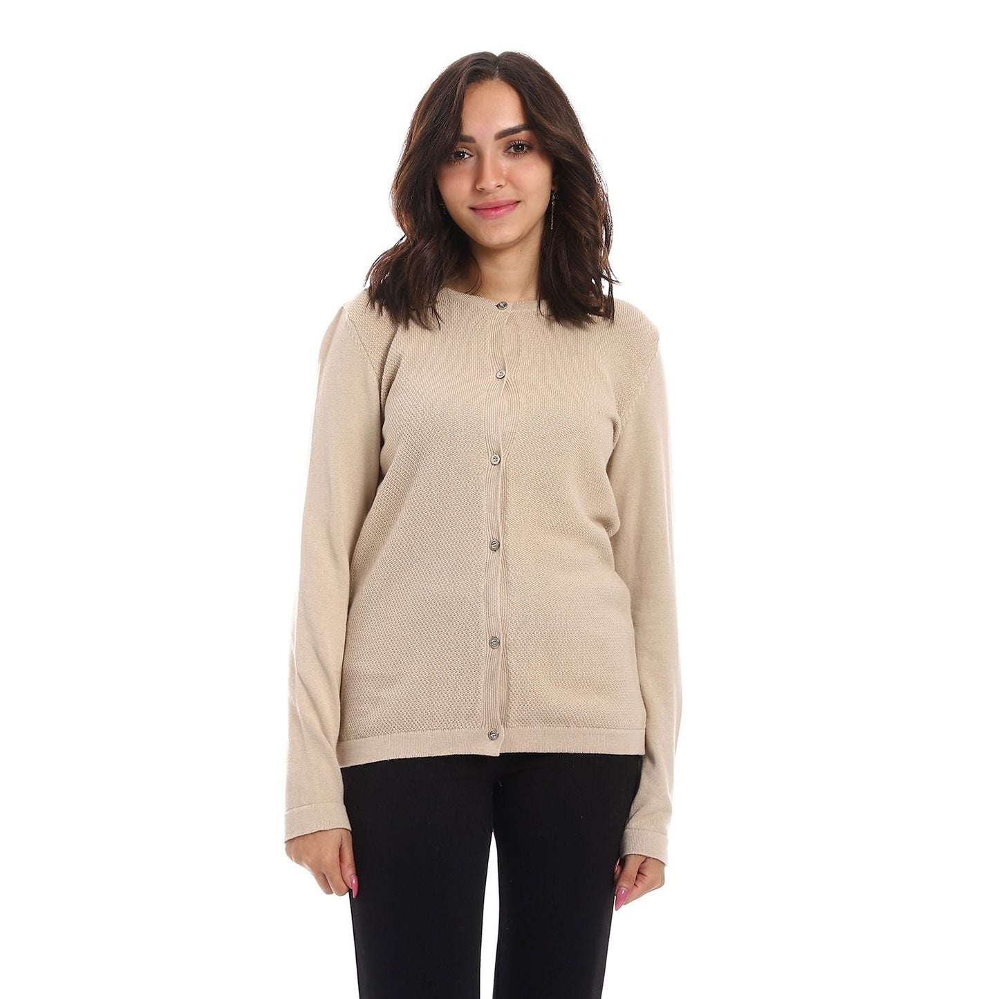 PULLOVER JACKET WITH BUTTONS