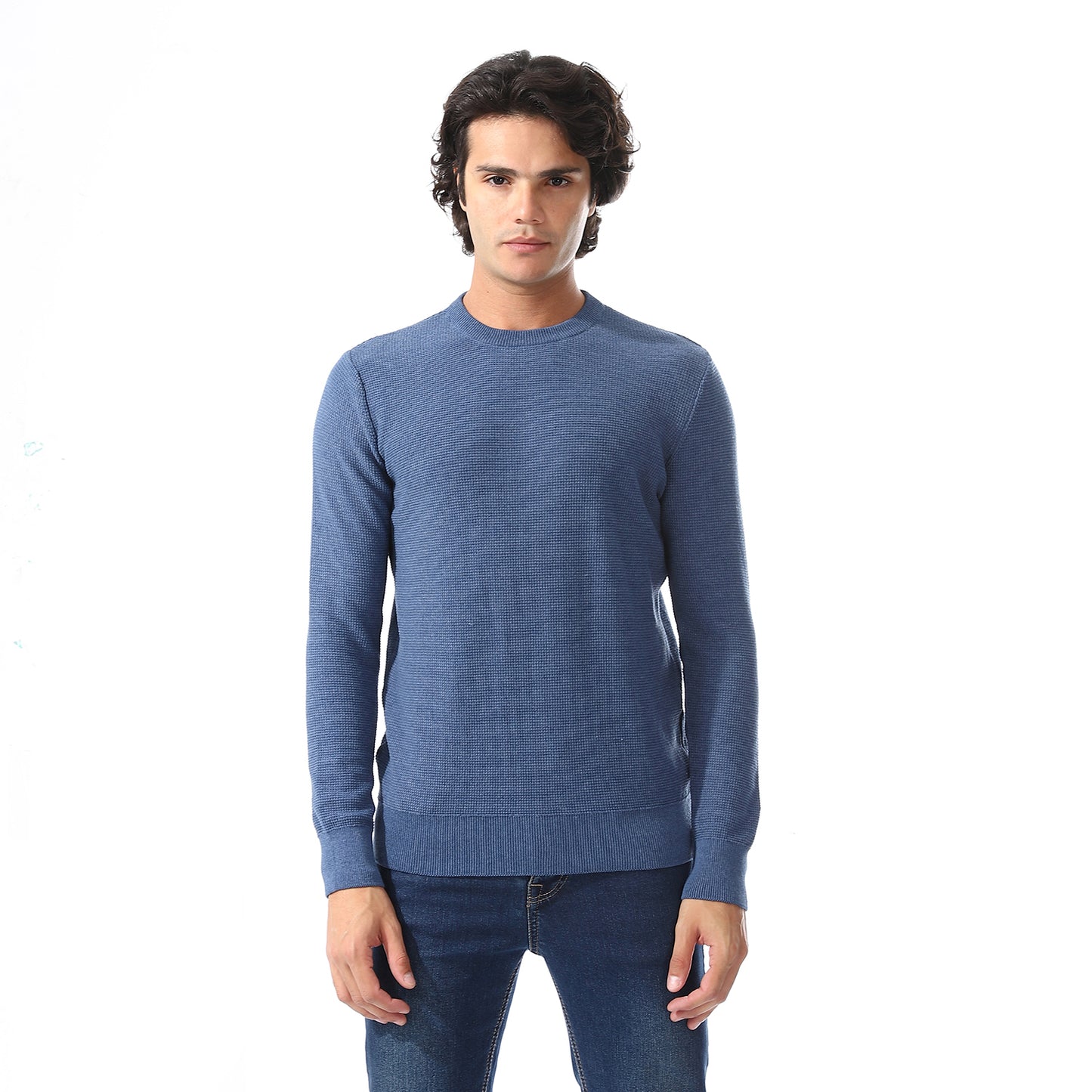Men's Crewneck Plain Sweater