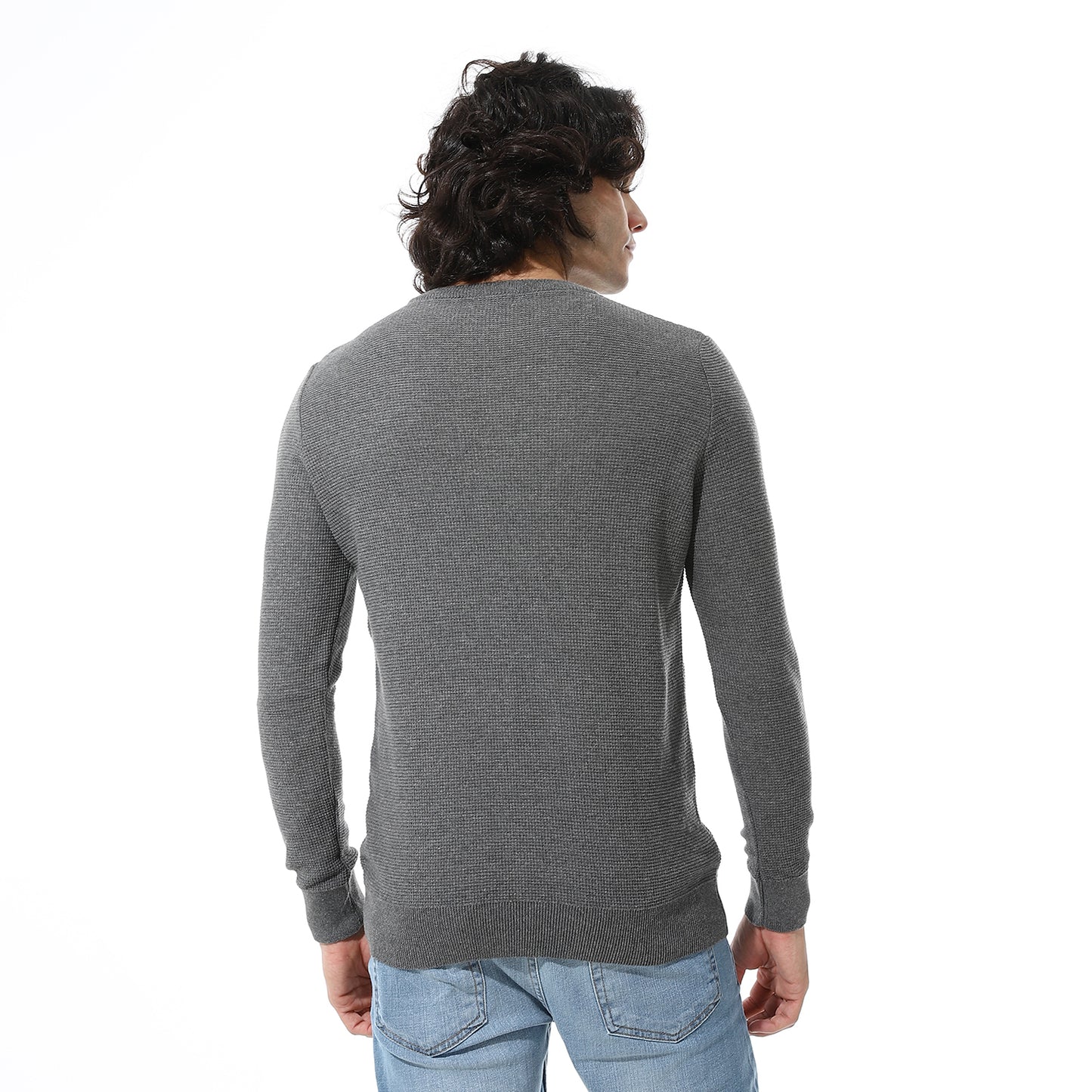 Men's Crewneck Plain Sweater