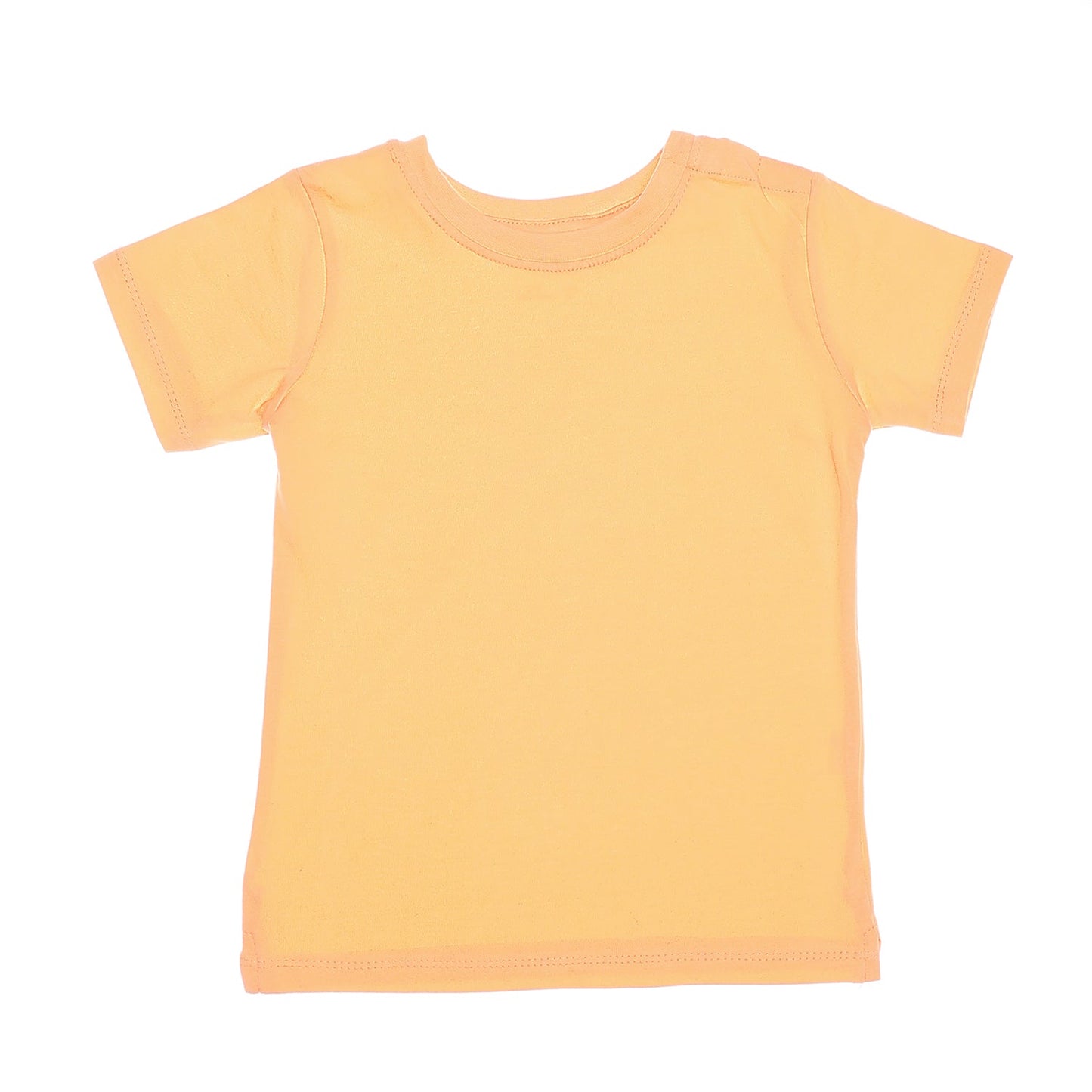 Boys cotton round neck plain T-Shirt