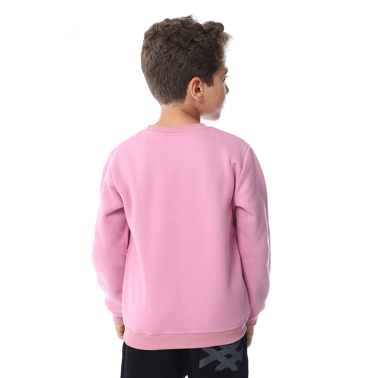 Boys Melton Printed Sweatshirt