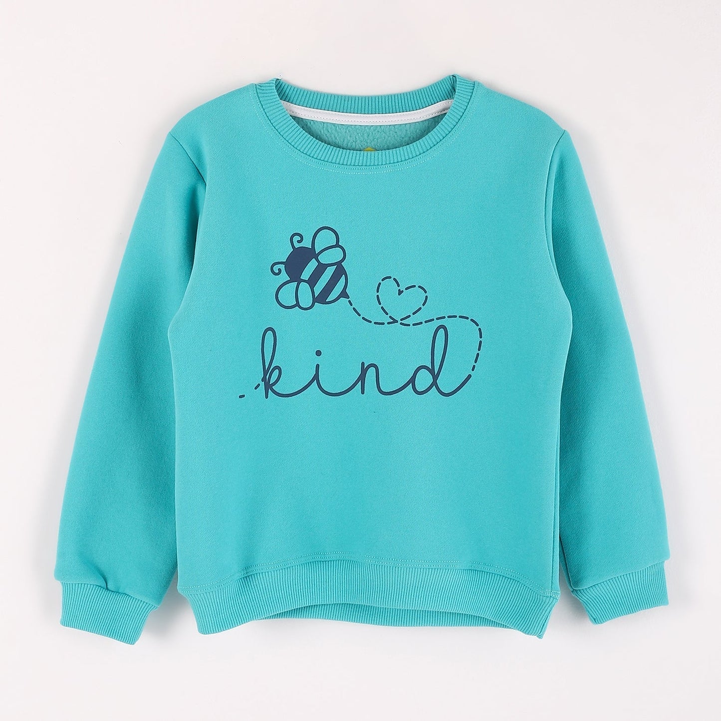 Girls Cotton Printed Sweatshirt