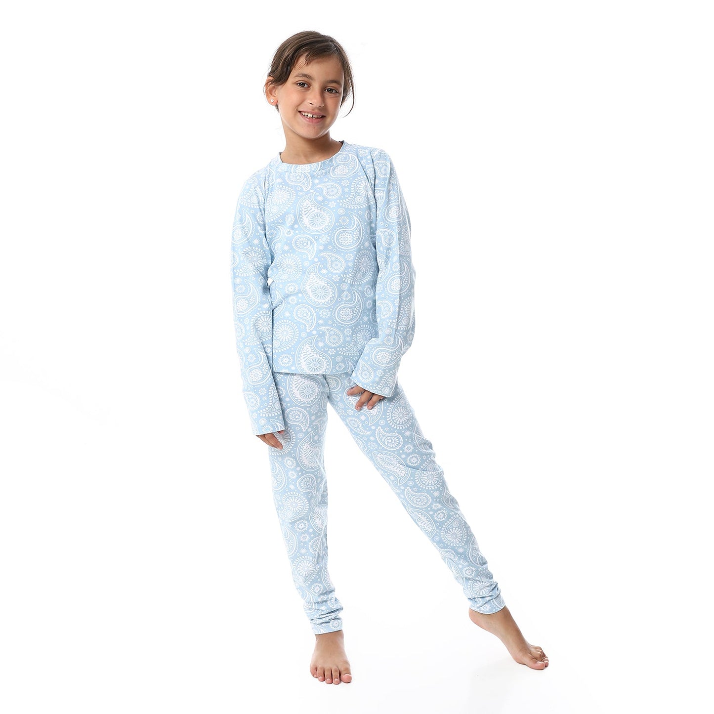 Girls Cotton Printed Pajama