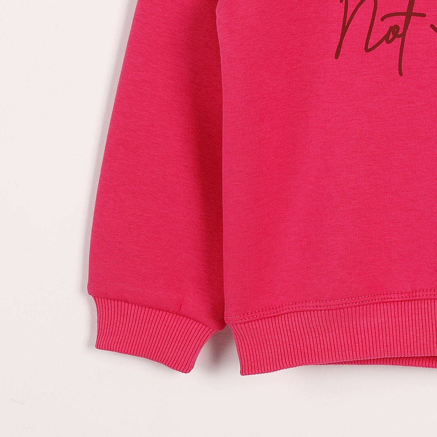 Girls Cotton Printed Sweatshirt