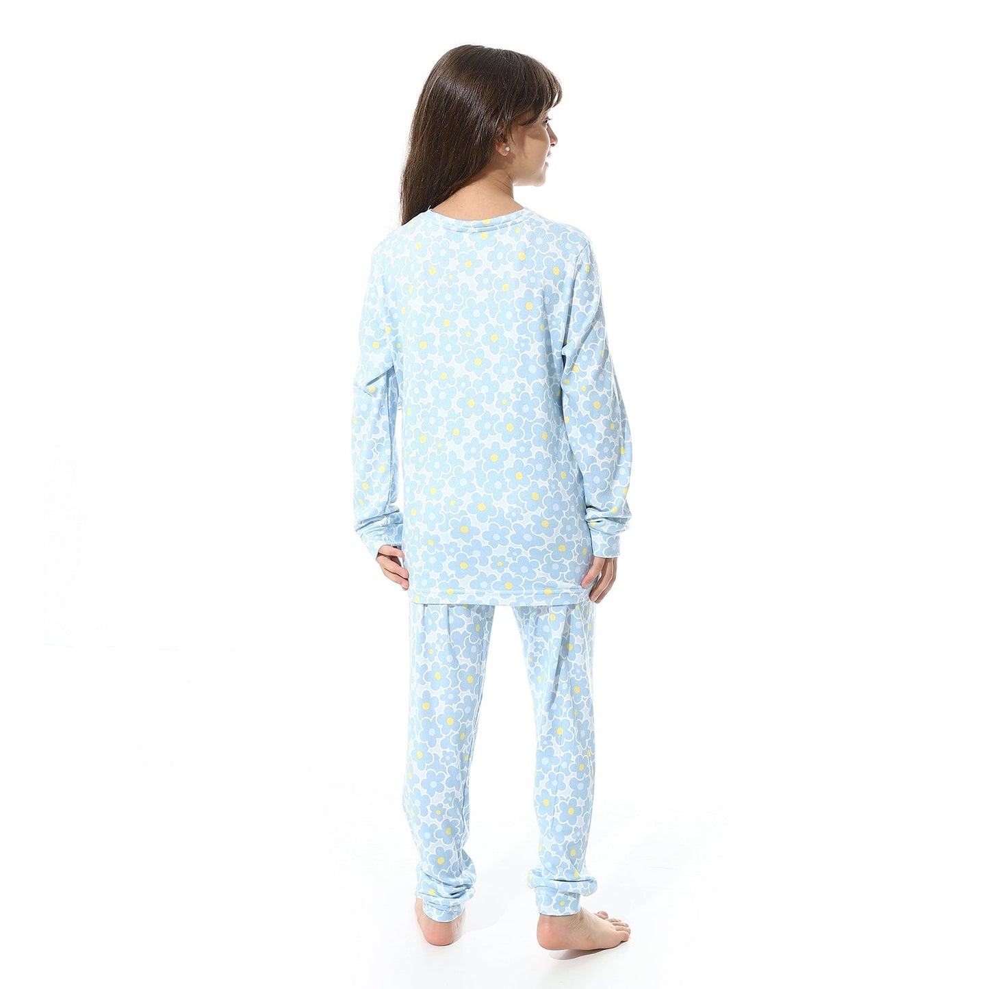 Girls Cotton Printed Pajama