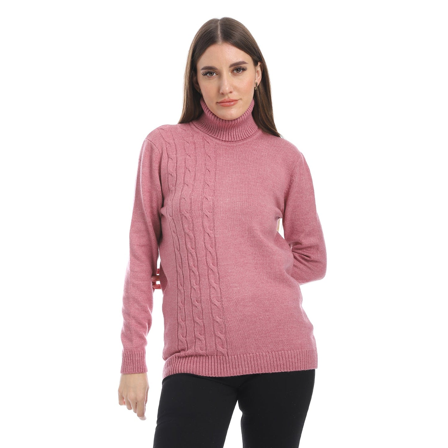 Women's Wool Cable Knit Pullover