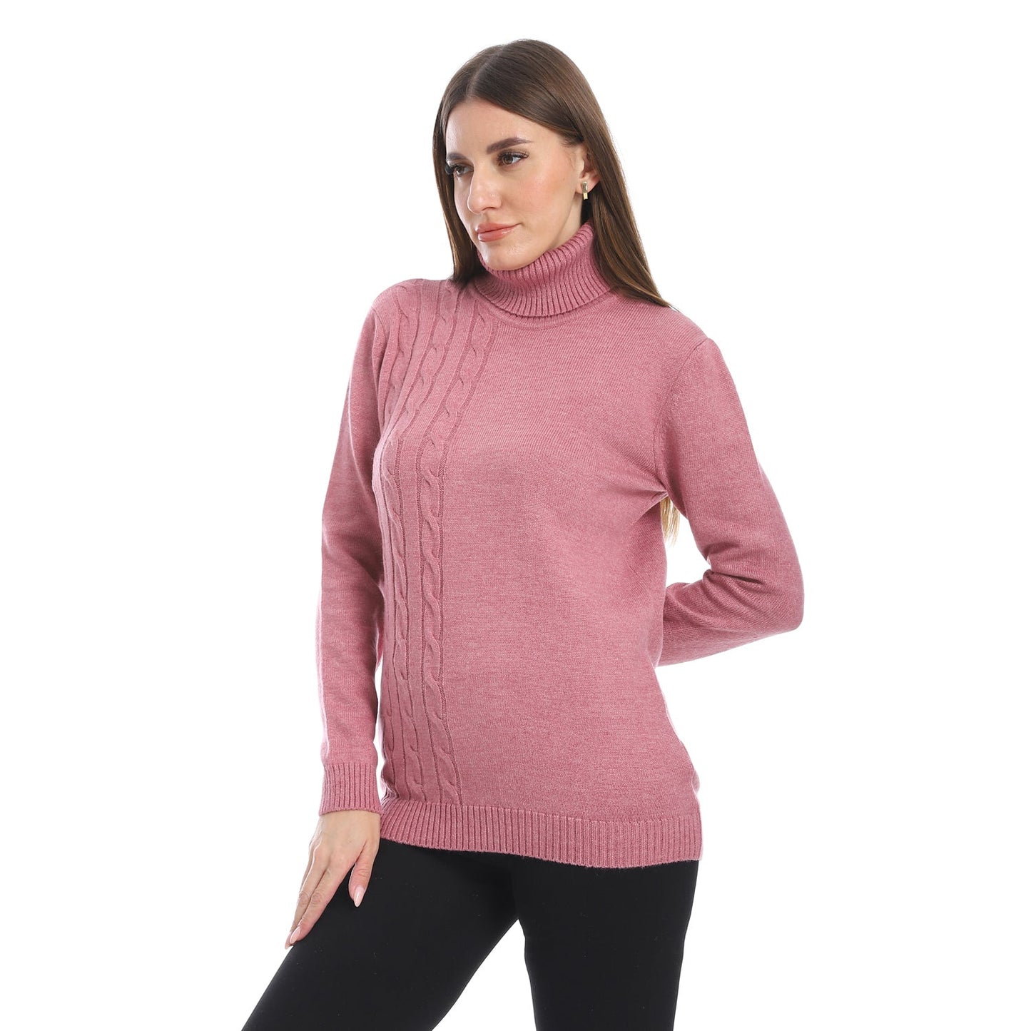 Women's Wool Cable Knit Pullover