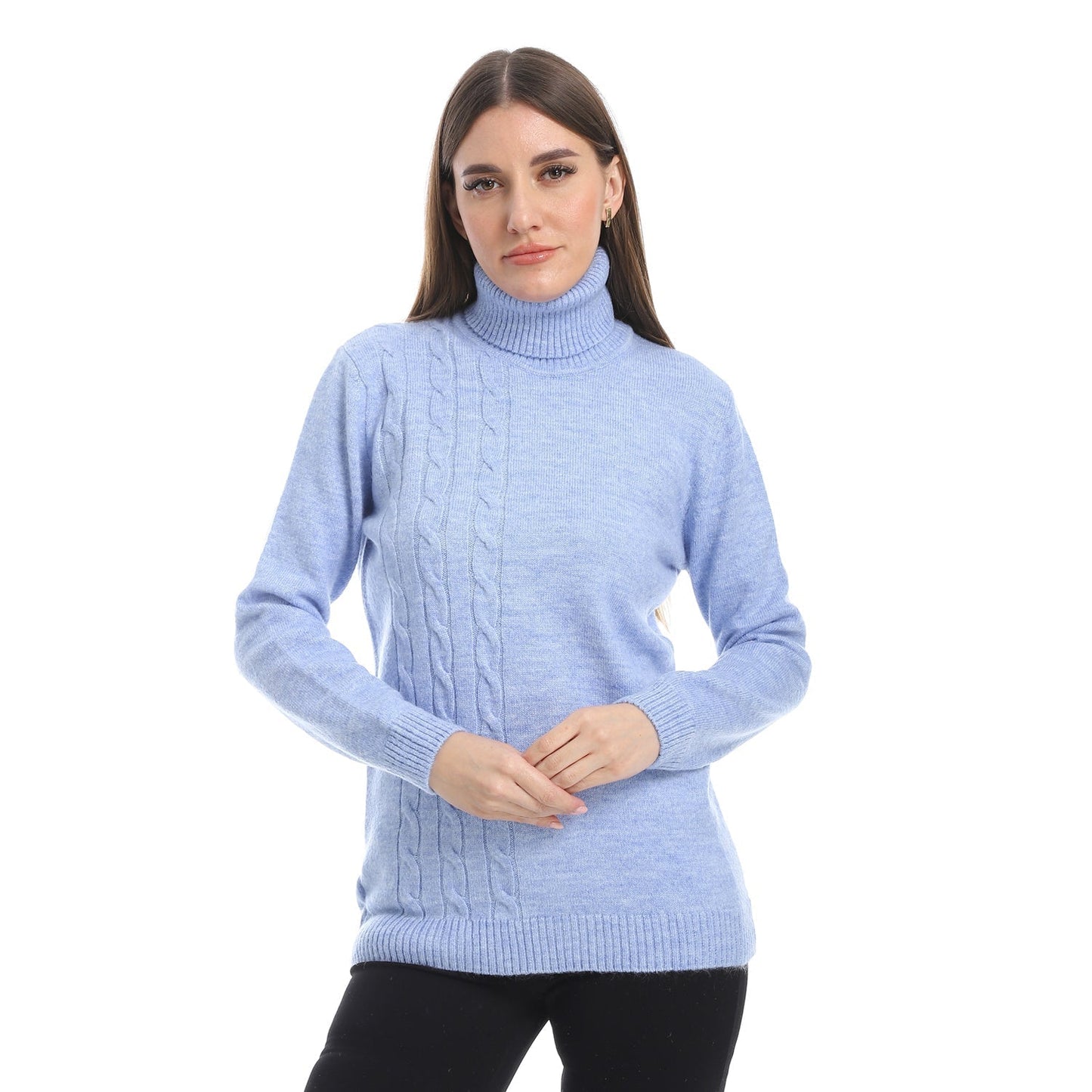 Women's Wool Cable Knit Pullover