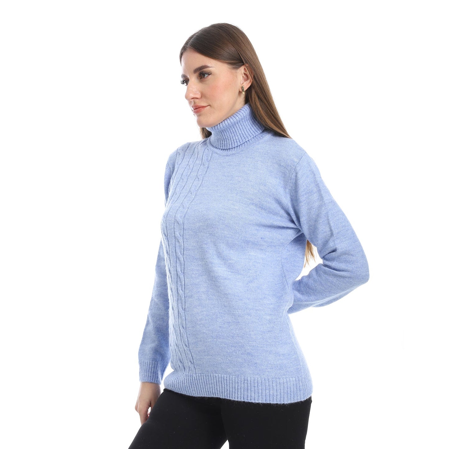 Women's Wool Cable Knit Pullover