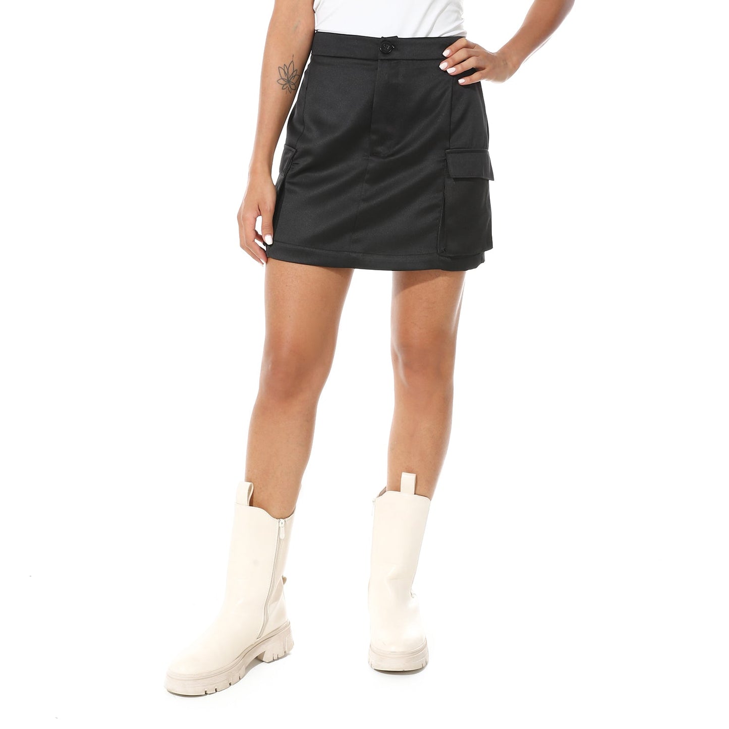 Women's Satin Skirt