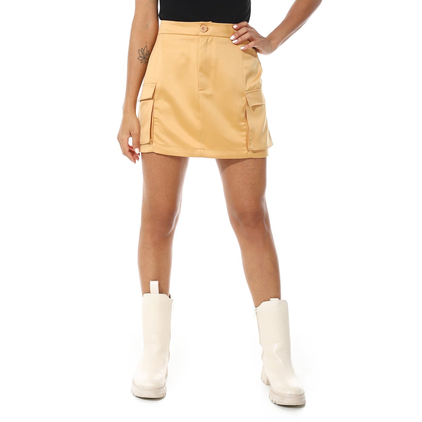 Women's Satin Skirt