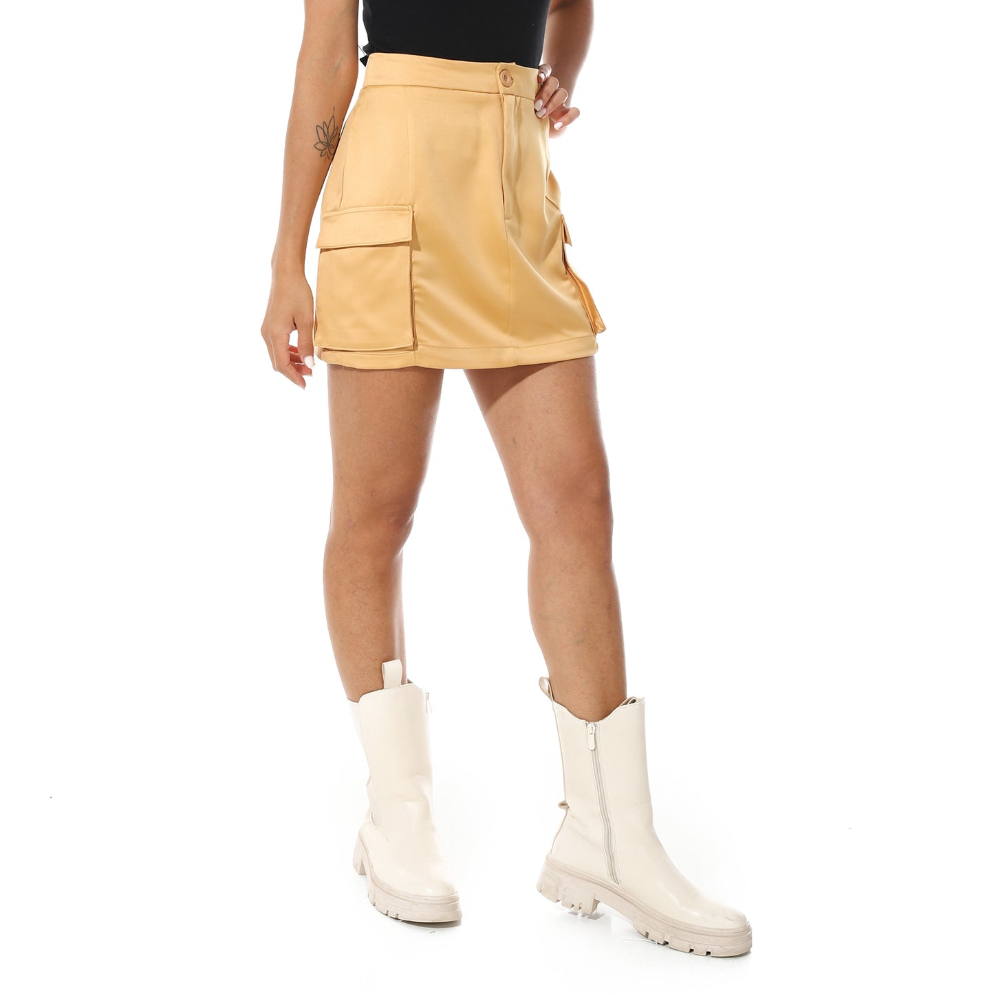 Women's Satin Skirt