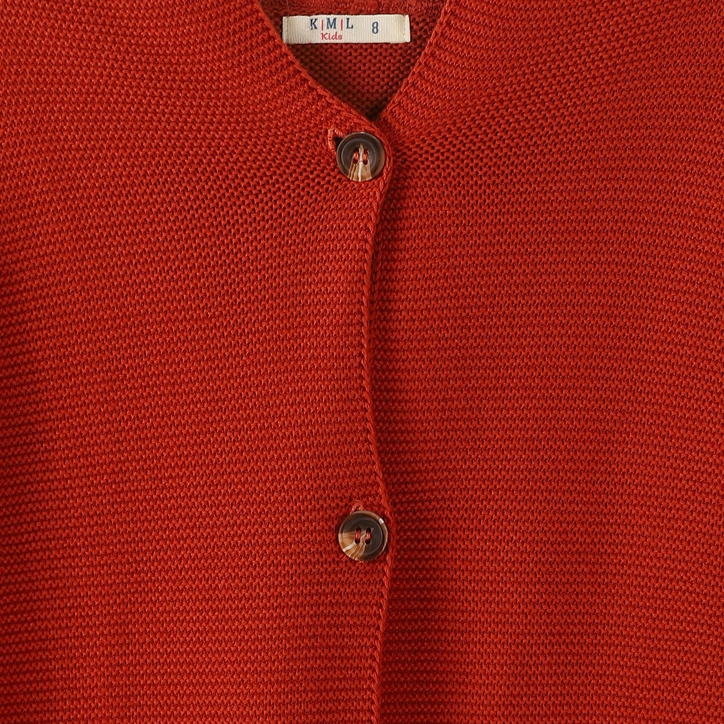 Girls Button-Up Knit Cardigan