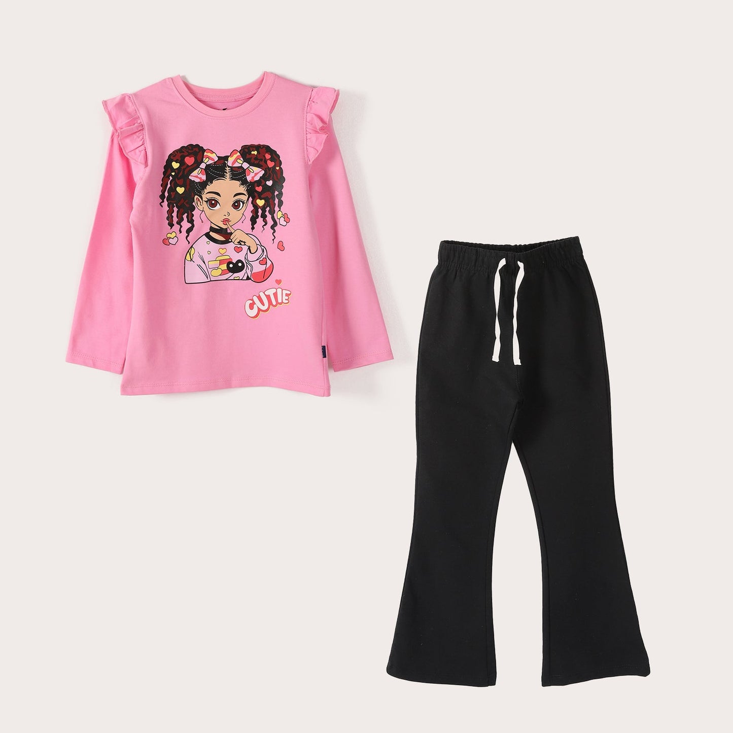 Girls Cotton Printed Pajama