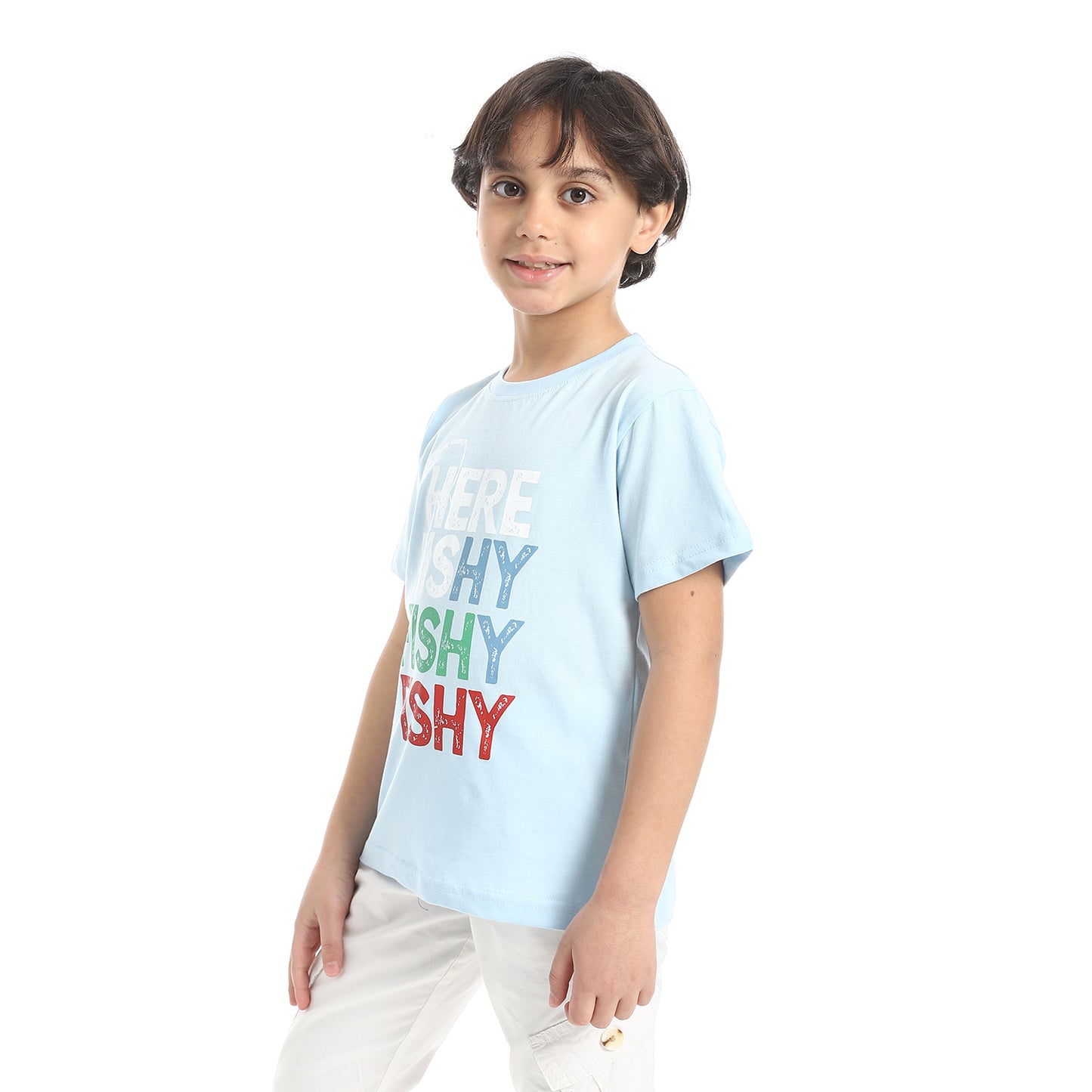 Boys Cotton Printed T-Shirt