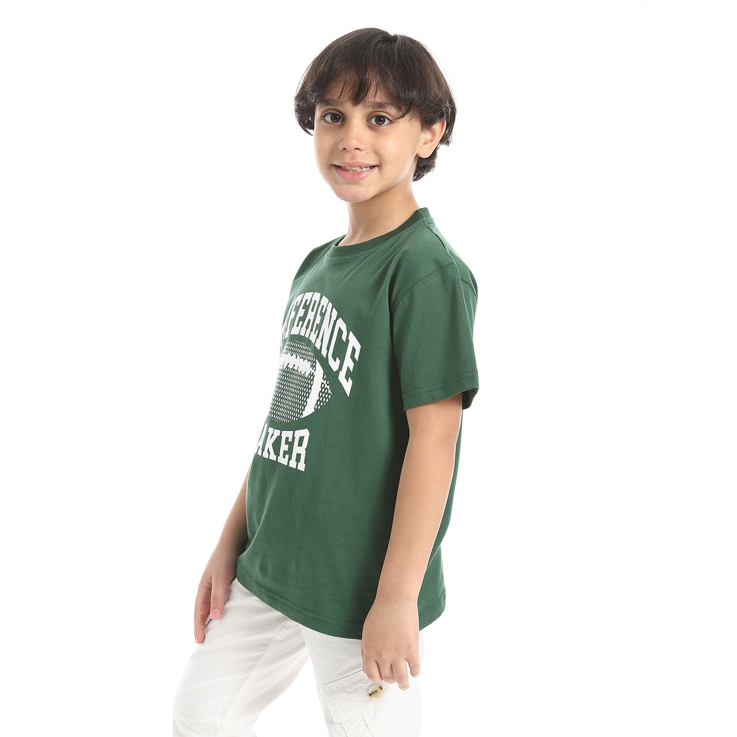 Boys Cotton Printed T-Shirt
