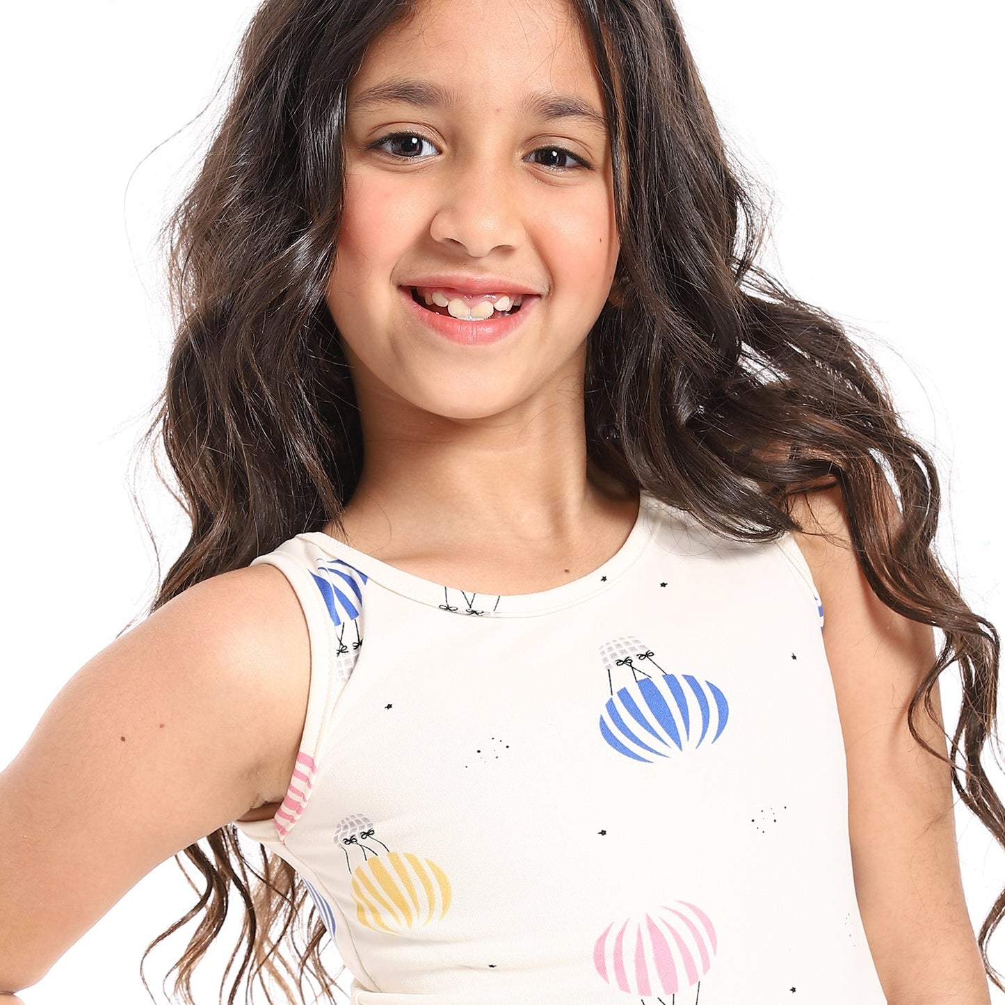 Girls Cotton Printed Dress