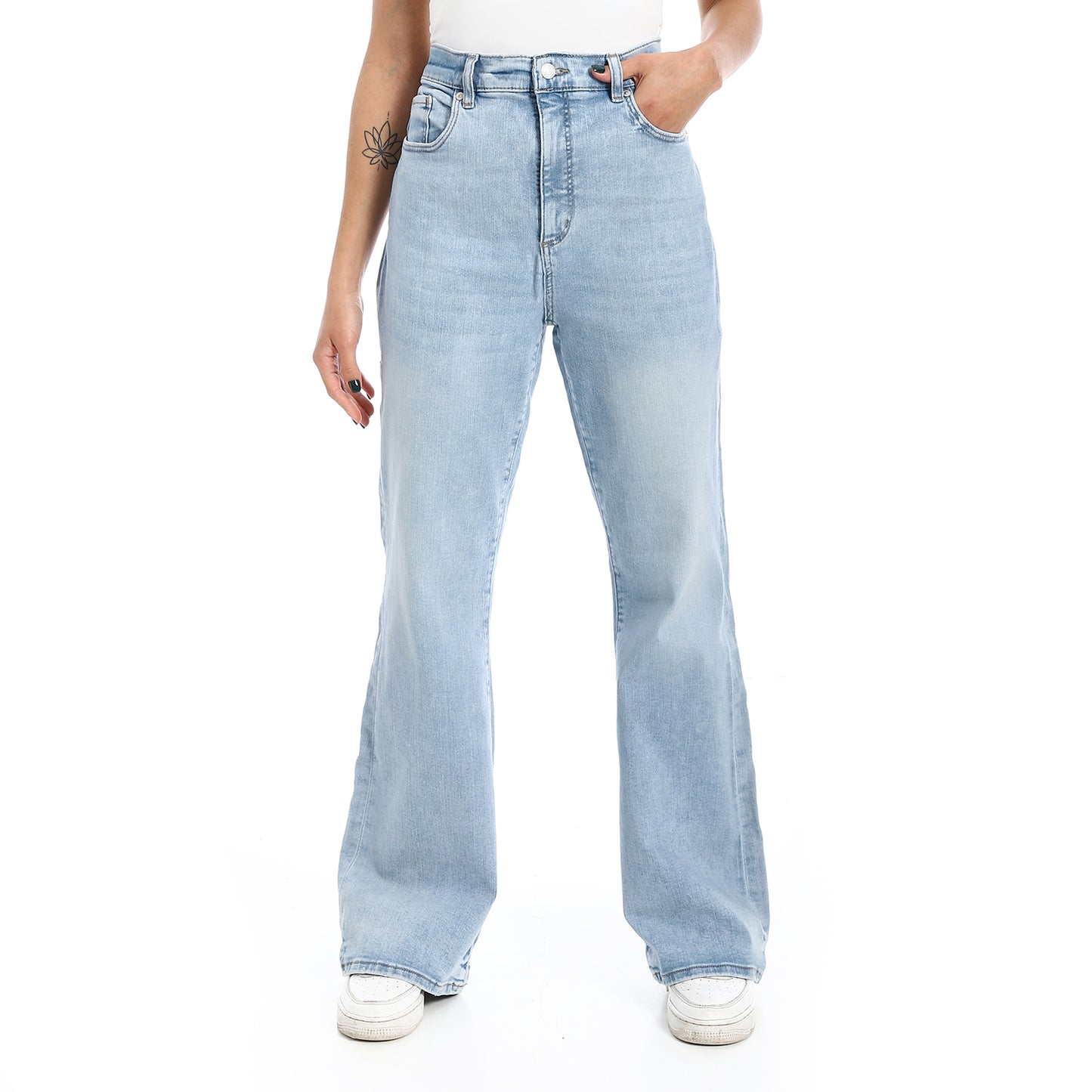 Women's Wide Leg Ankle Jeans