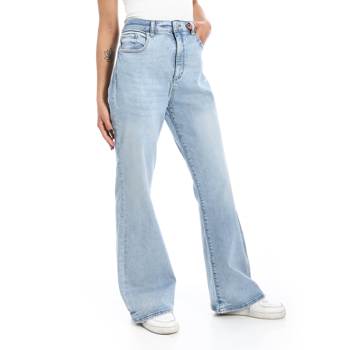 Women's Wide Leg Ankle Jeans