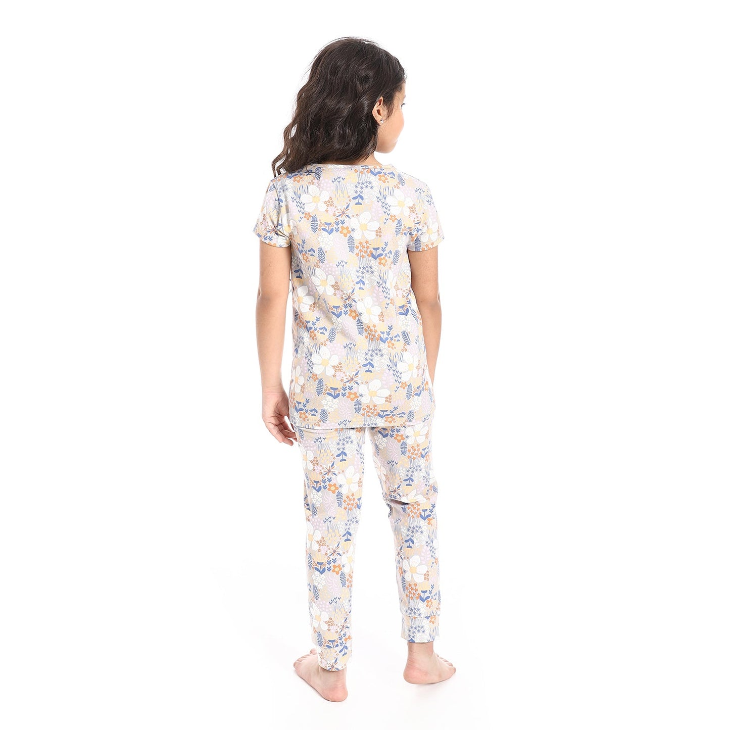 Girls Cotton Printed Pajama
