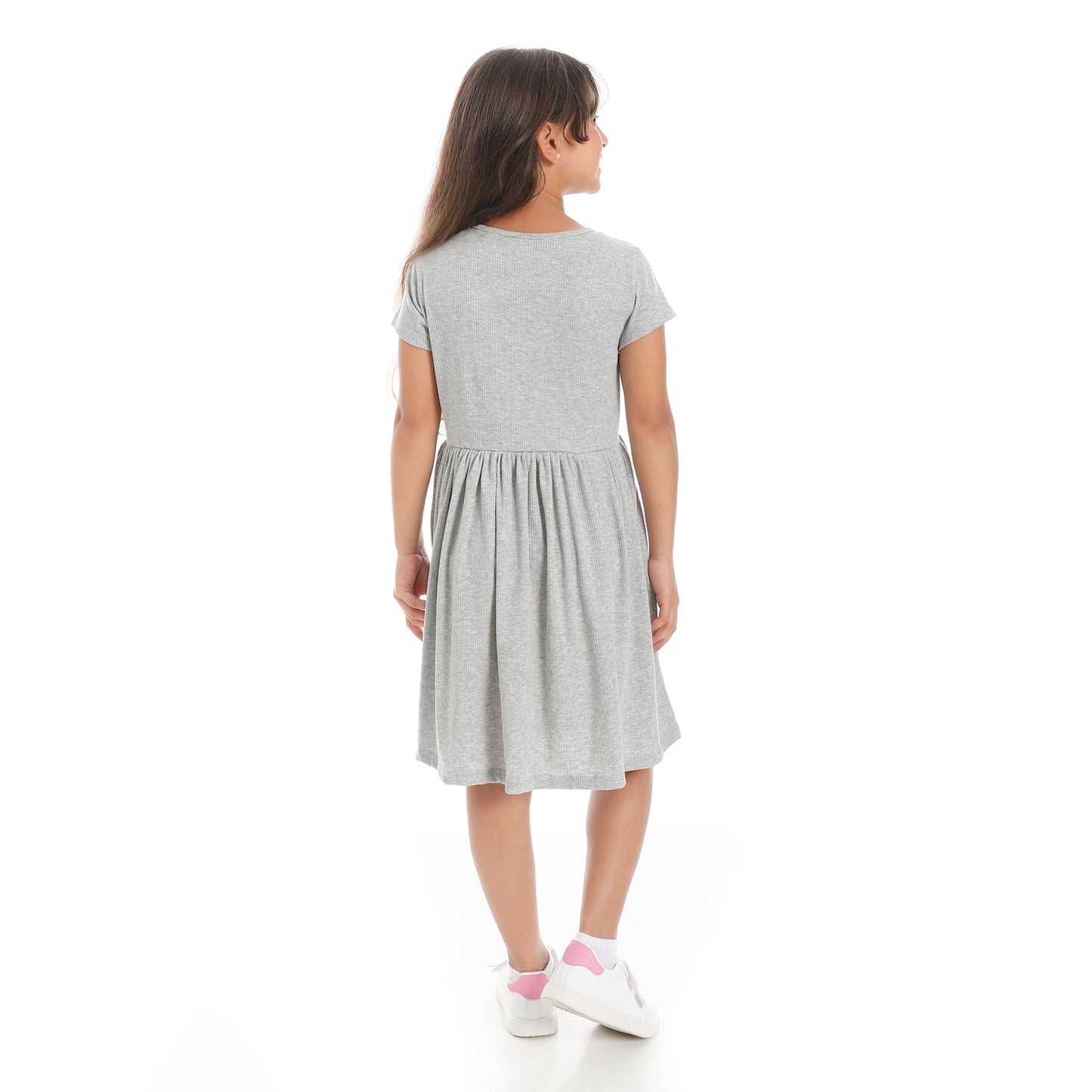 Girls Cotton Printed Dress