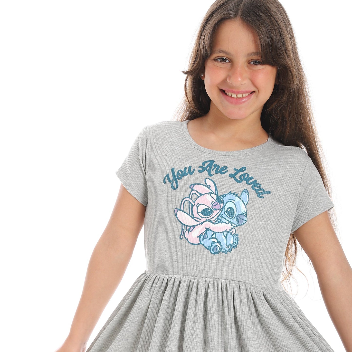 Girls Cotton Printed Dress