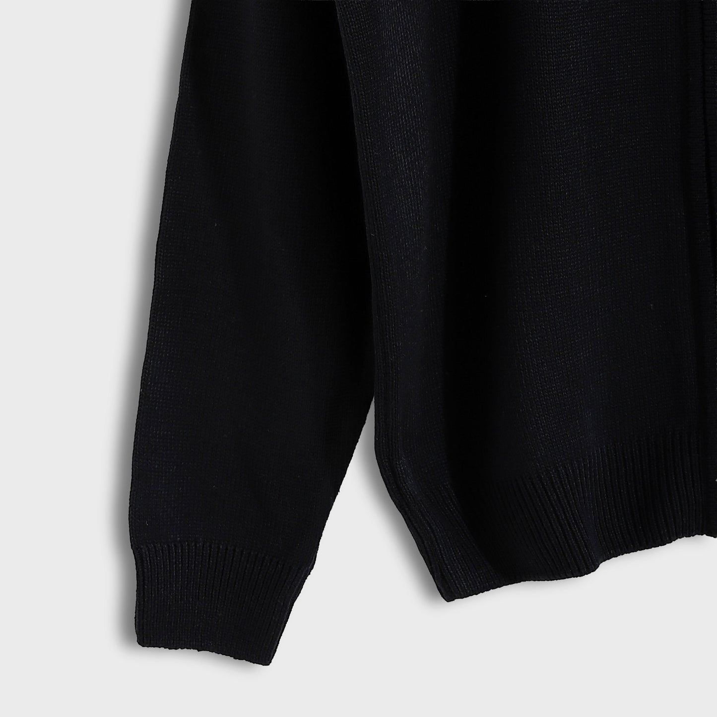 Men's Zip-Up Knit Cardigan