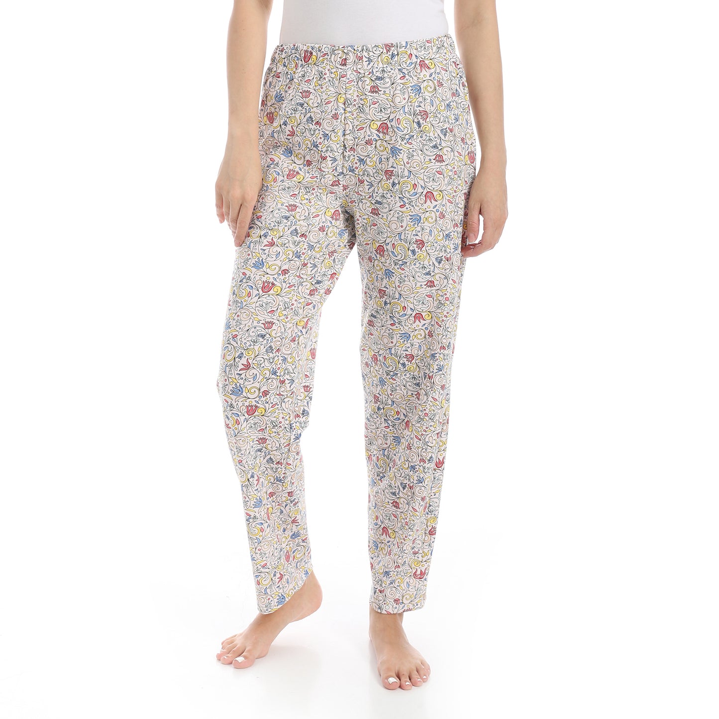 Women's Cotton Printed Pants