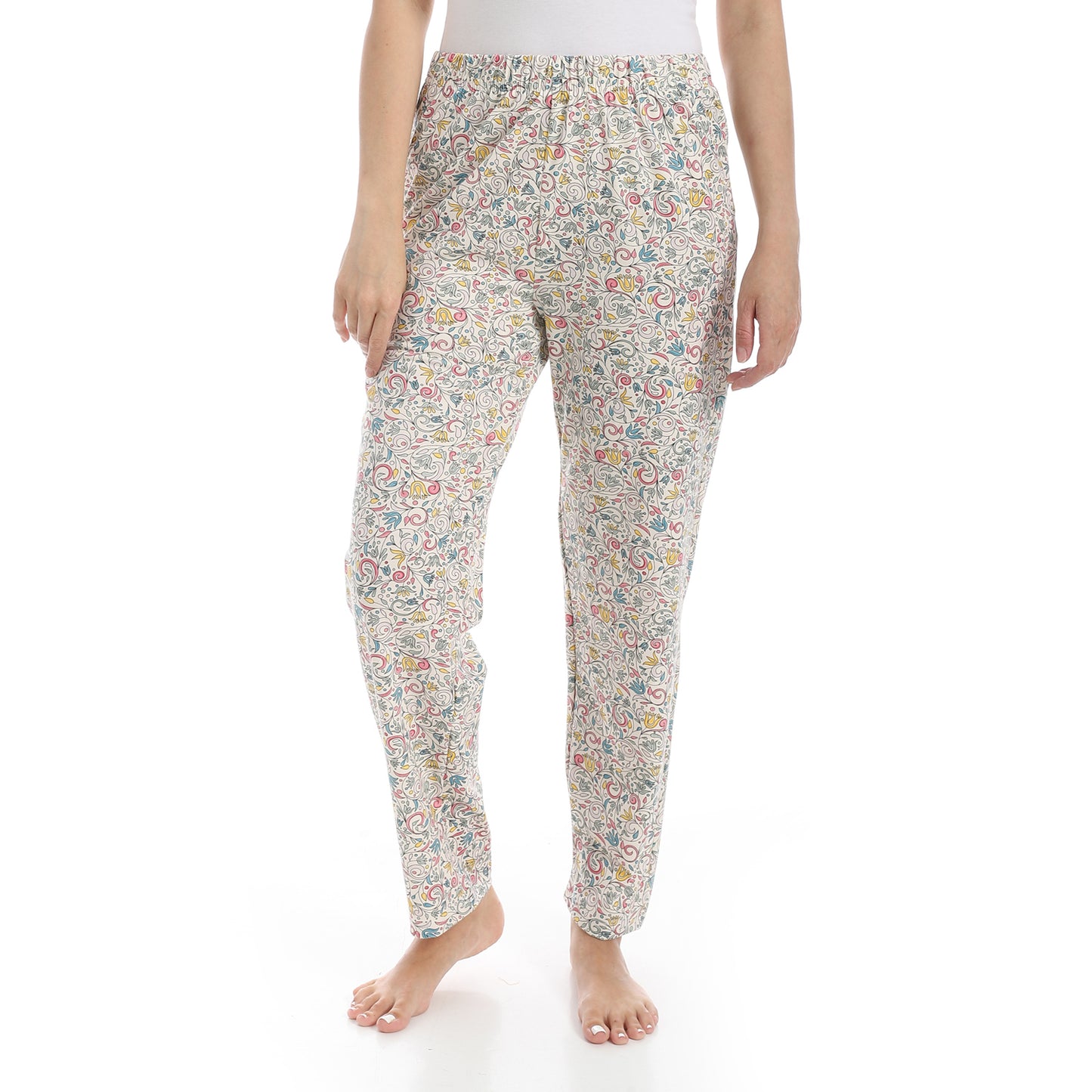 Women's Cotton Printed Pants