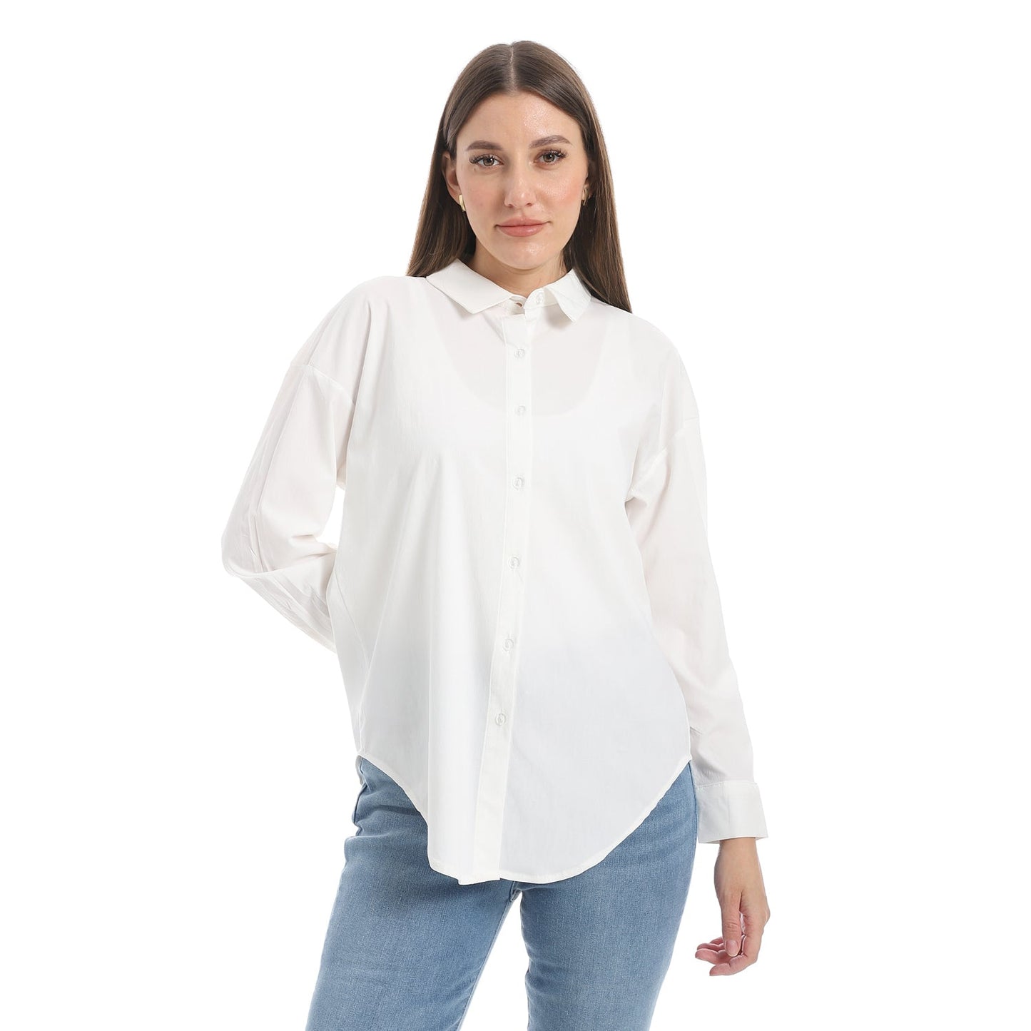 Women's Oversized Cotton Shirt