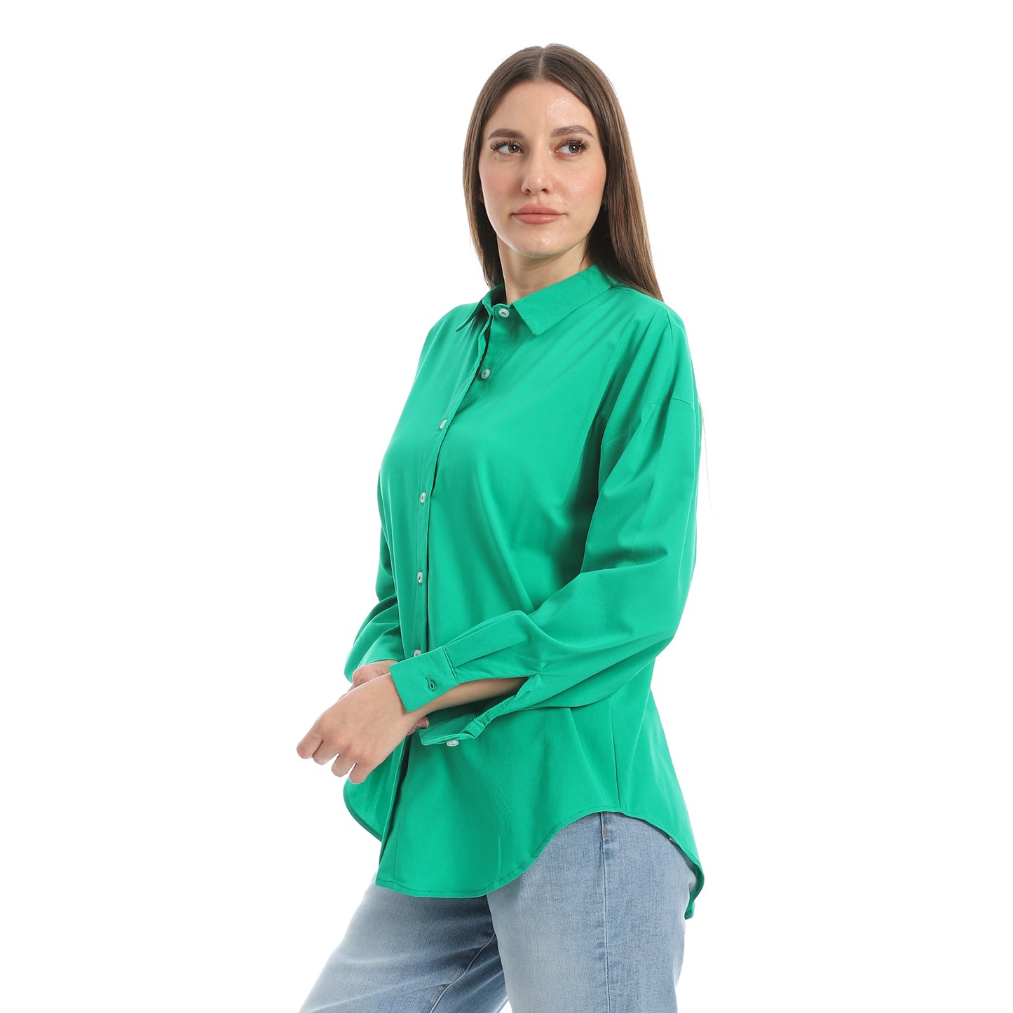 Women's Oversized Cotton Shirt