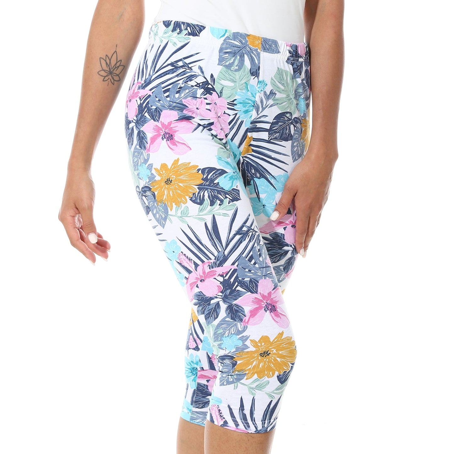 Women's Cotton Printed Leggings