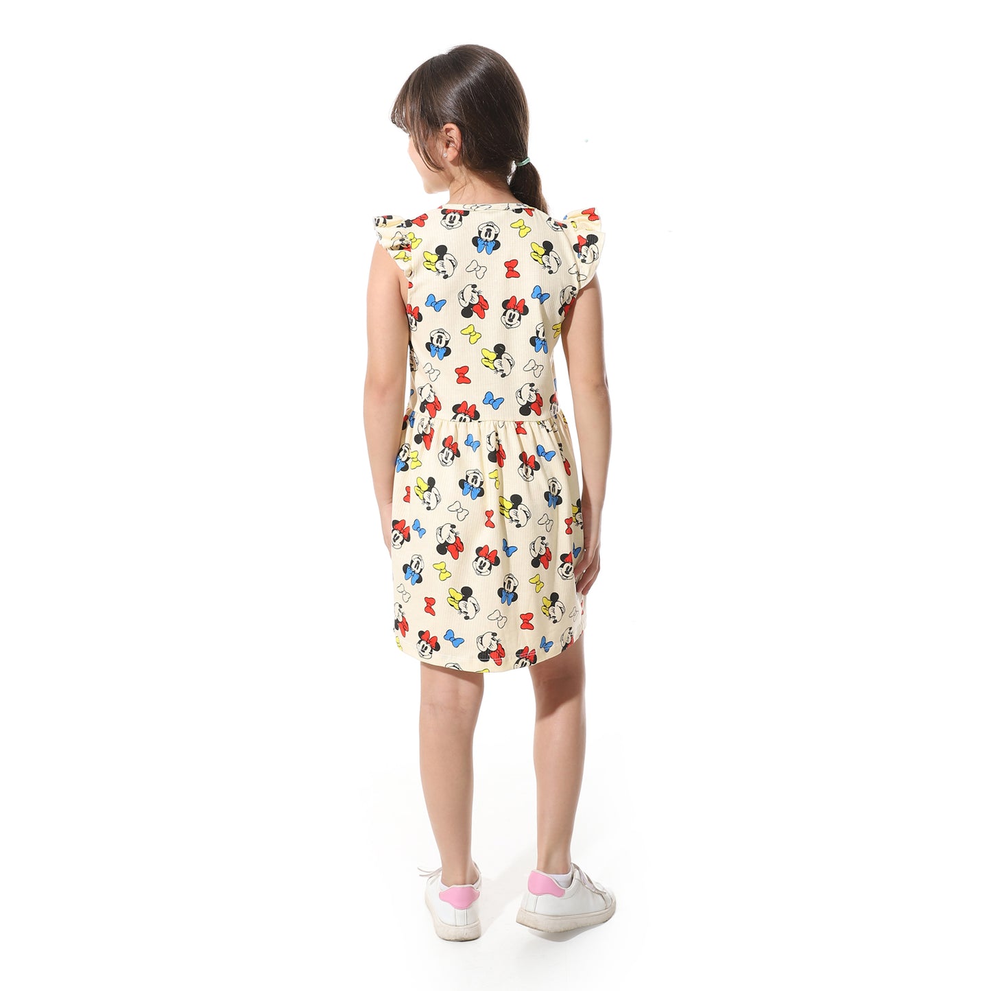 Girls Cotton Printed Dress