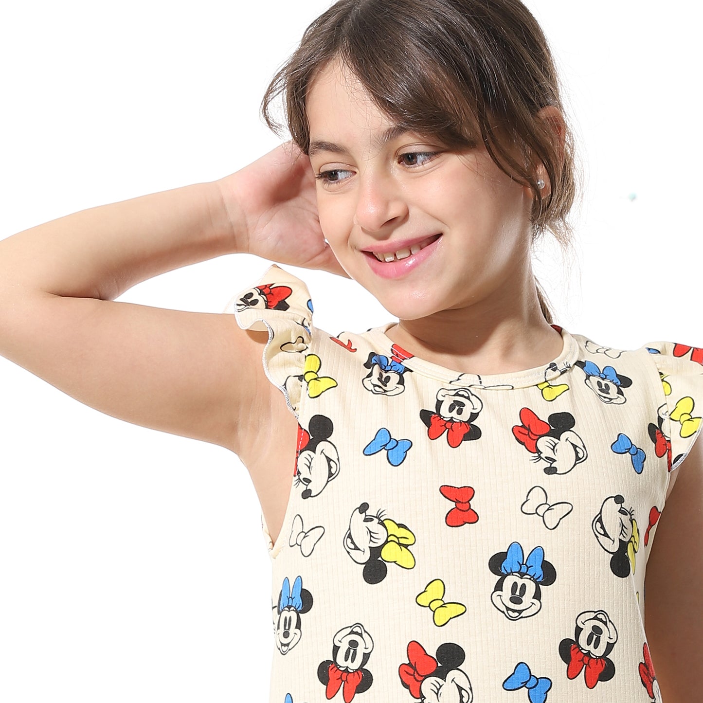 Girls Cotton Printed Dress