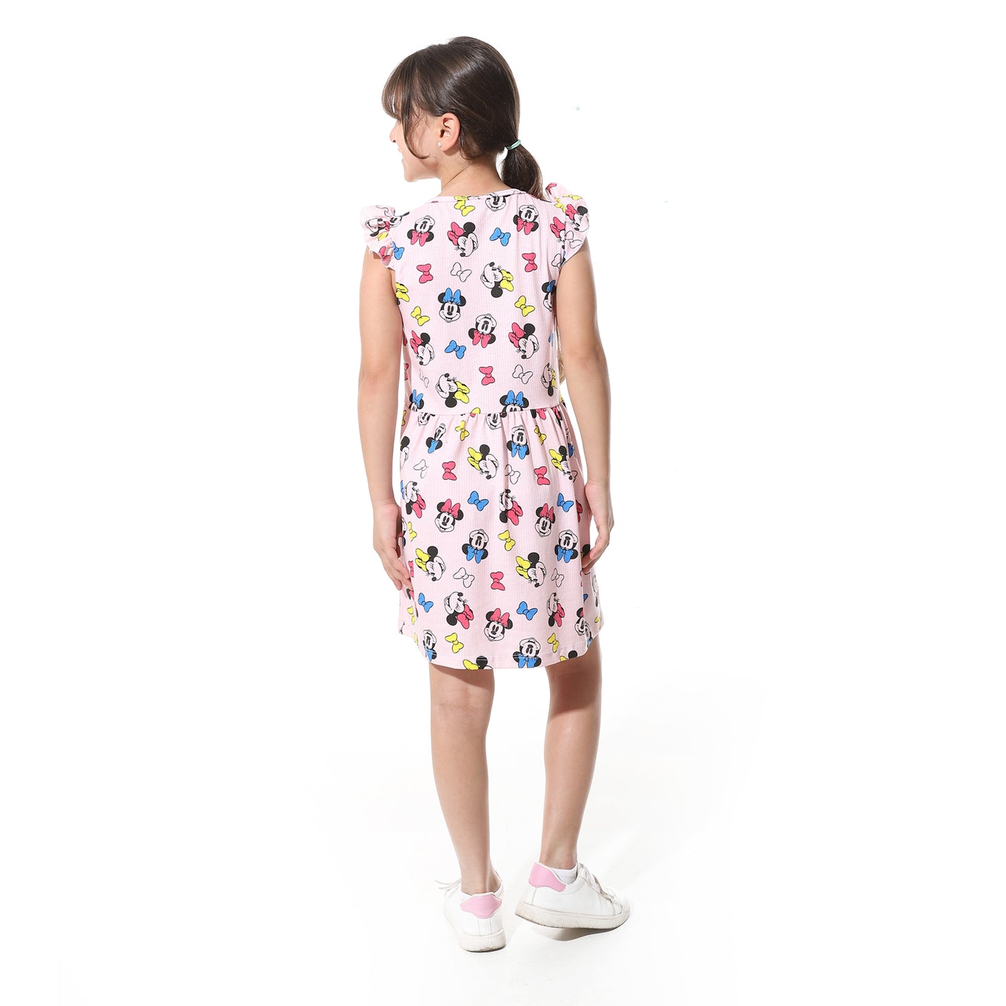 Girls Cotton Printed Dress