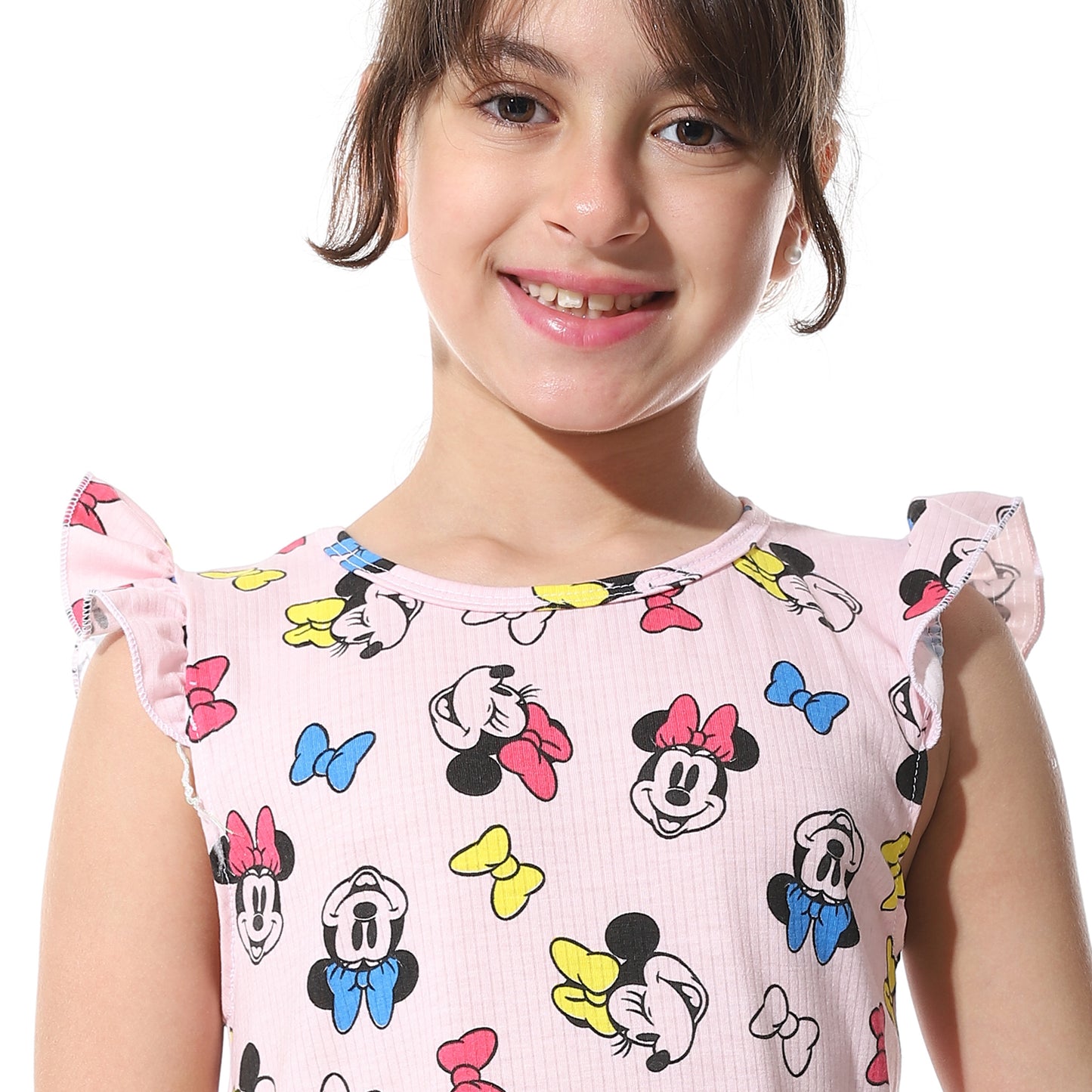 Girls Cotton Printed Dress